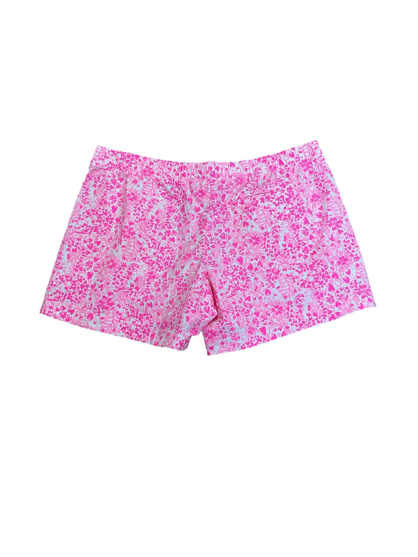 Lilly Pulitzer Ocean View Shorts Pink Shandy Invest A Gator - Size S