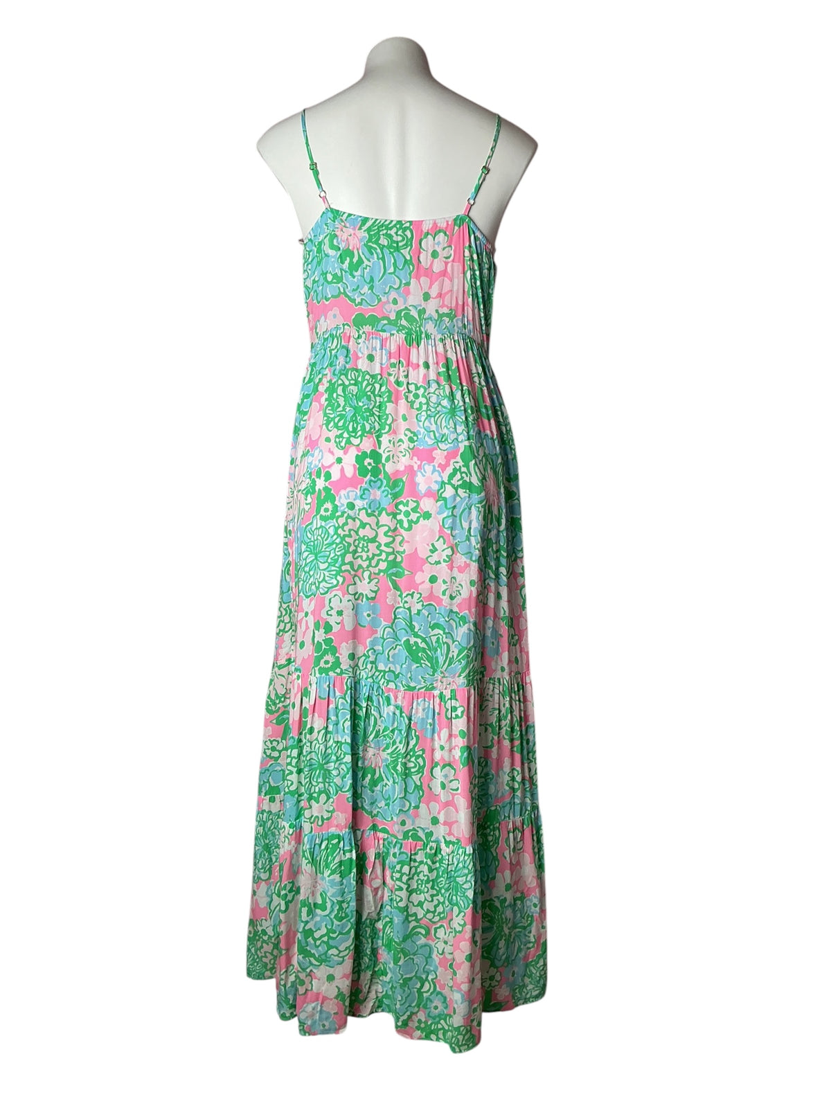 Lilly Pulitzer Teresa Maxi Dress Plumes and Blooms - Size XS