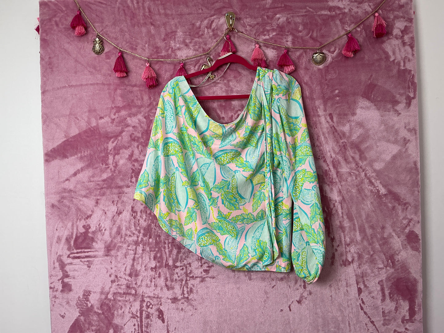 Lilly Pulitzer Long Sleeve Top - Size 14