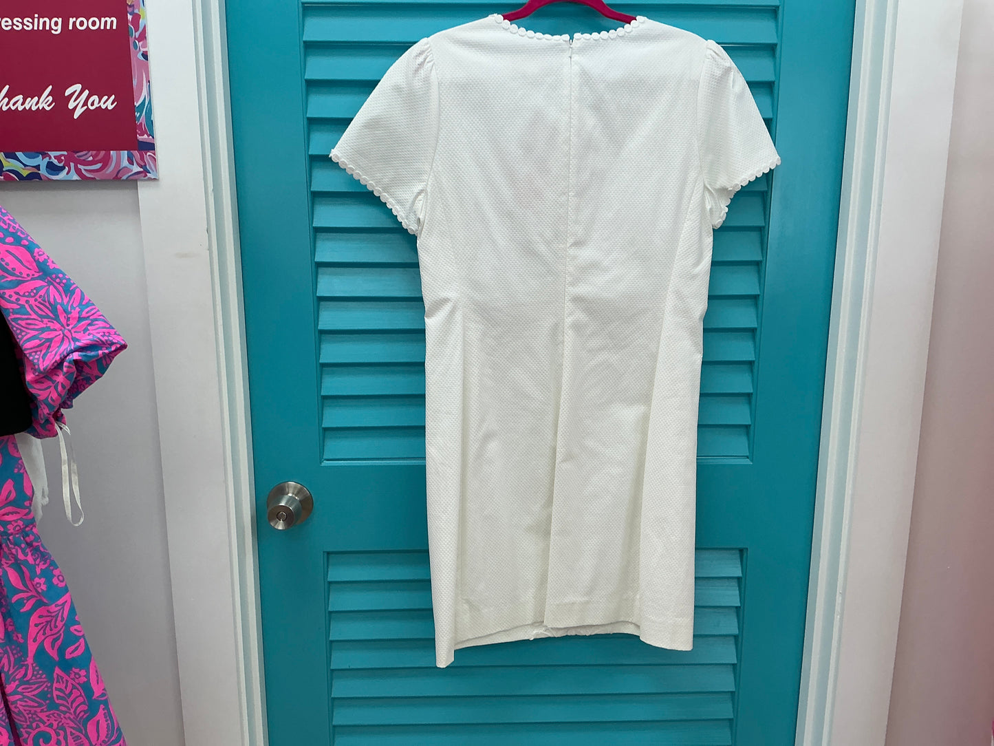 Lilly Pulitzer NWT Maisie Stretch Shift Resort White - Size 12