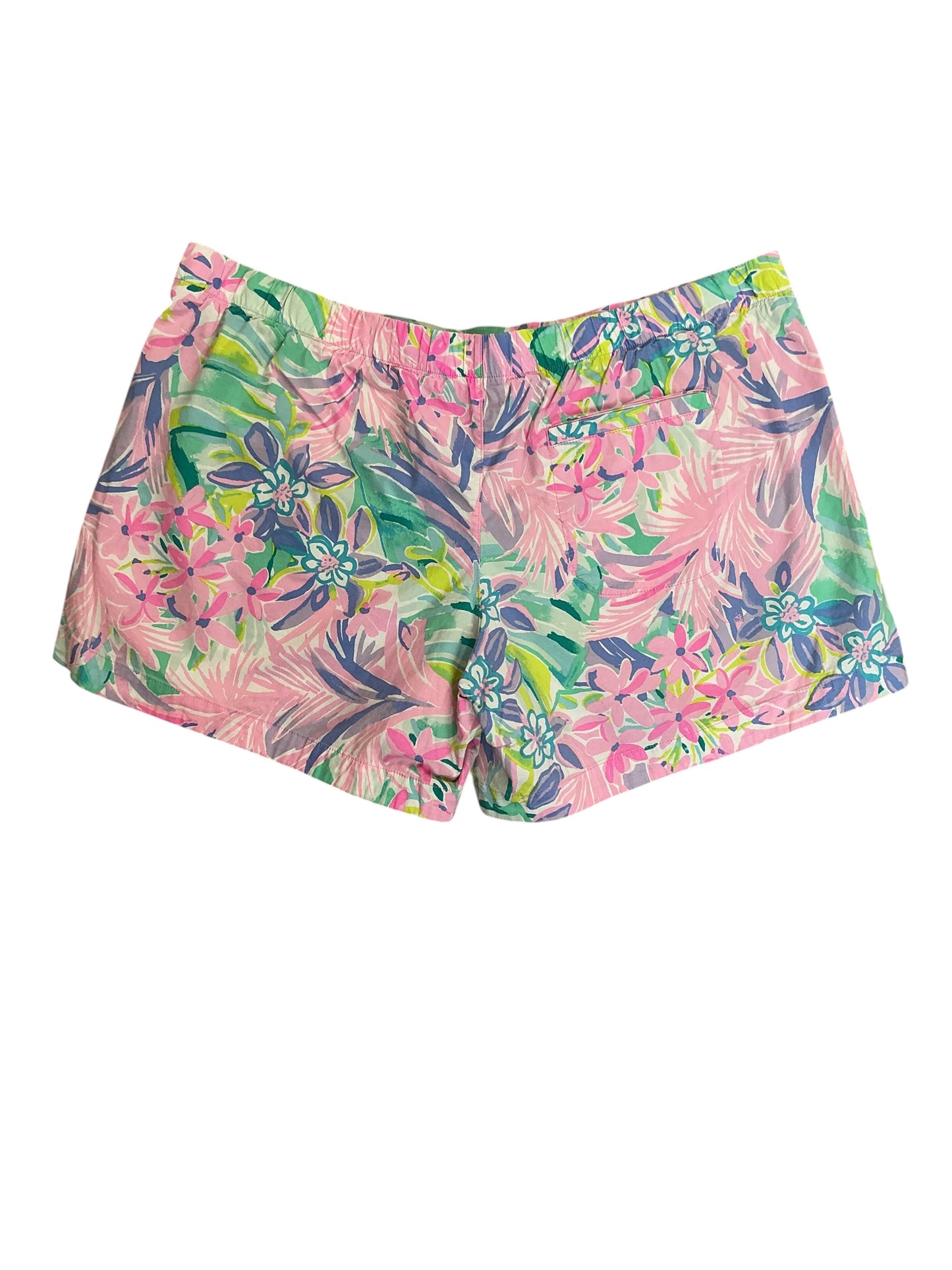 Lilly Pulitzer Callahan Knit Shorts Journey To The Jungle - Size L