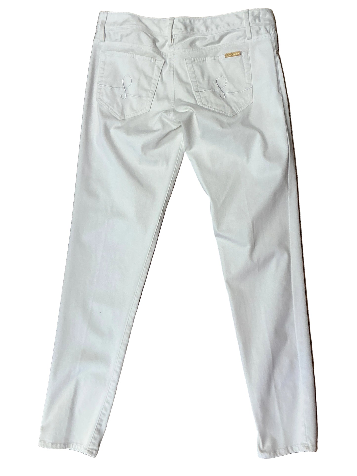 Lilly Pulitzer Worth Skinny Pant - White - Size 4