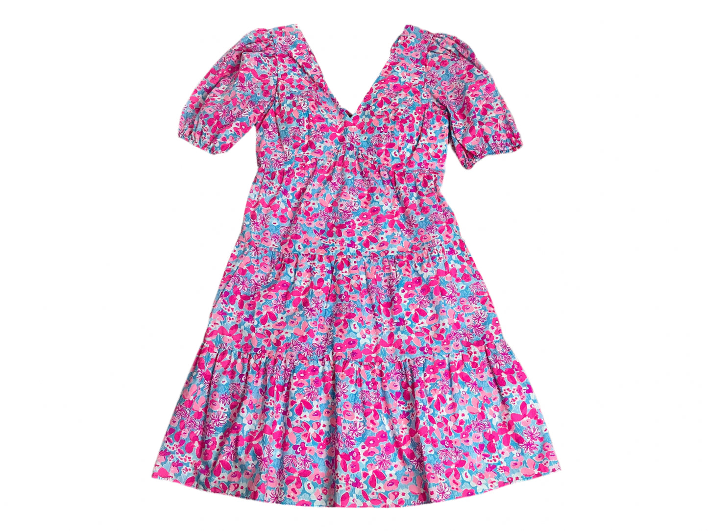 Lily Pulitzer Nalani Midi Dress - Pink Baby Bloomer - Size - 2