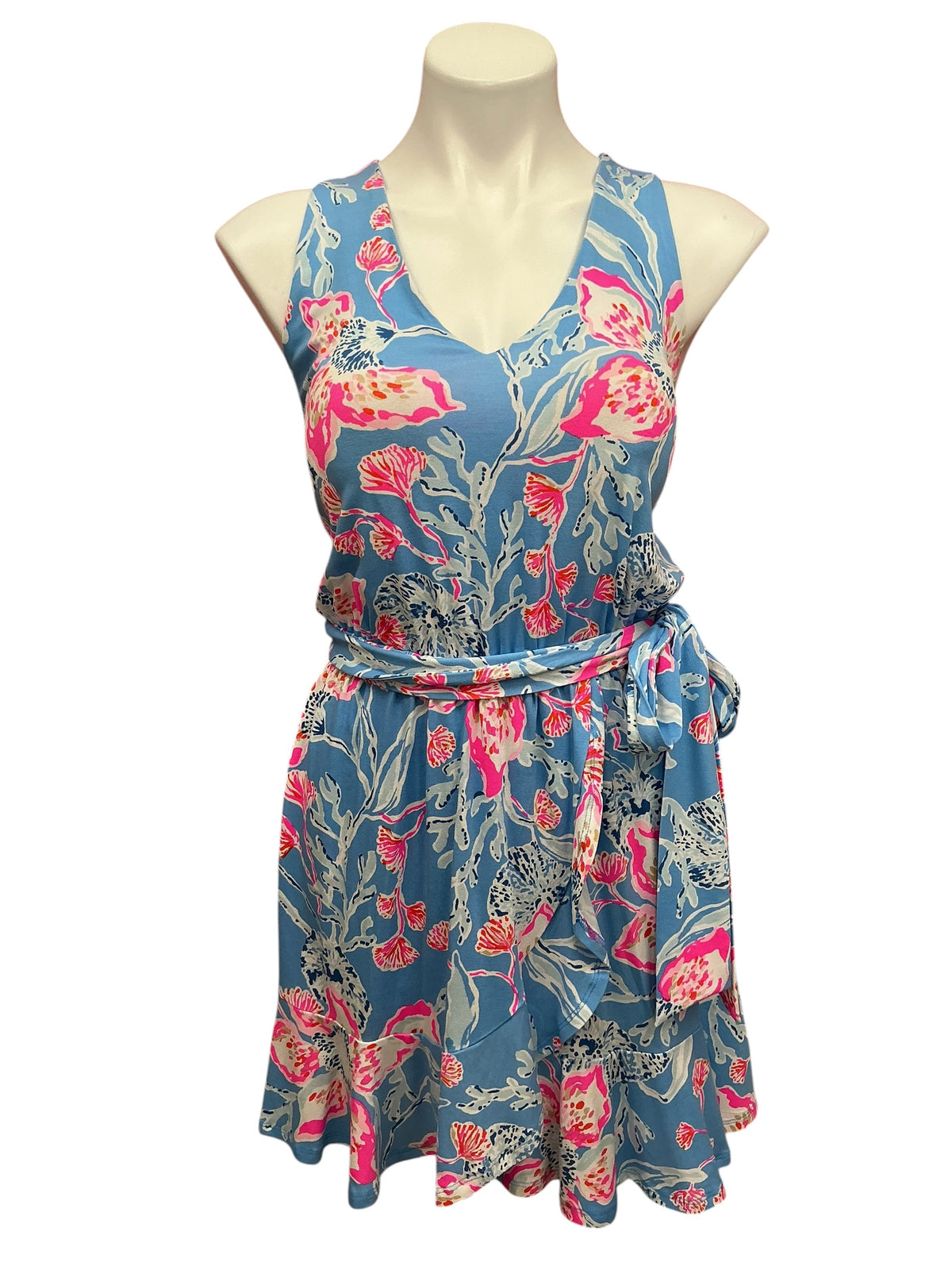 Lilly Pulitzer NWT Camri Halter Romper Multi Bahamian Rhapsody - Size M