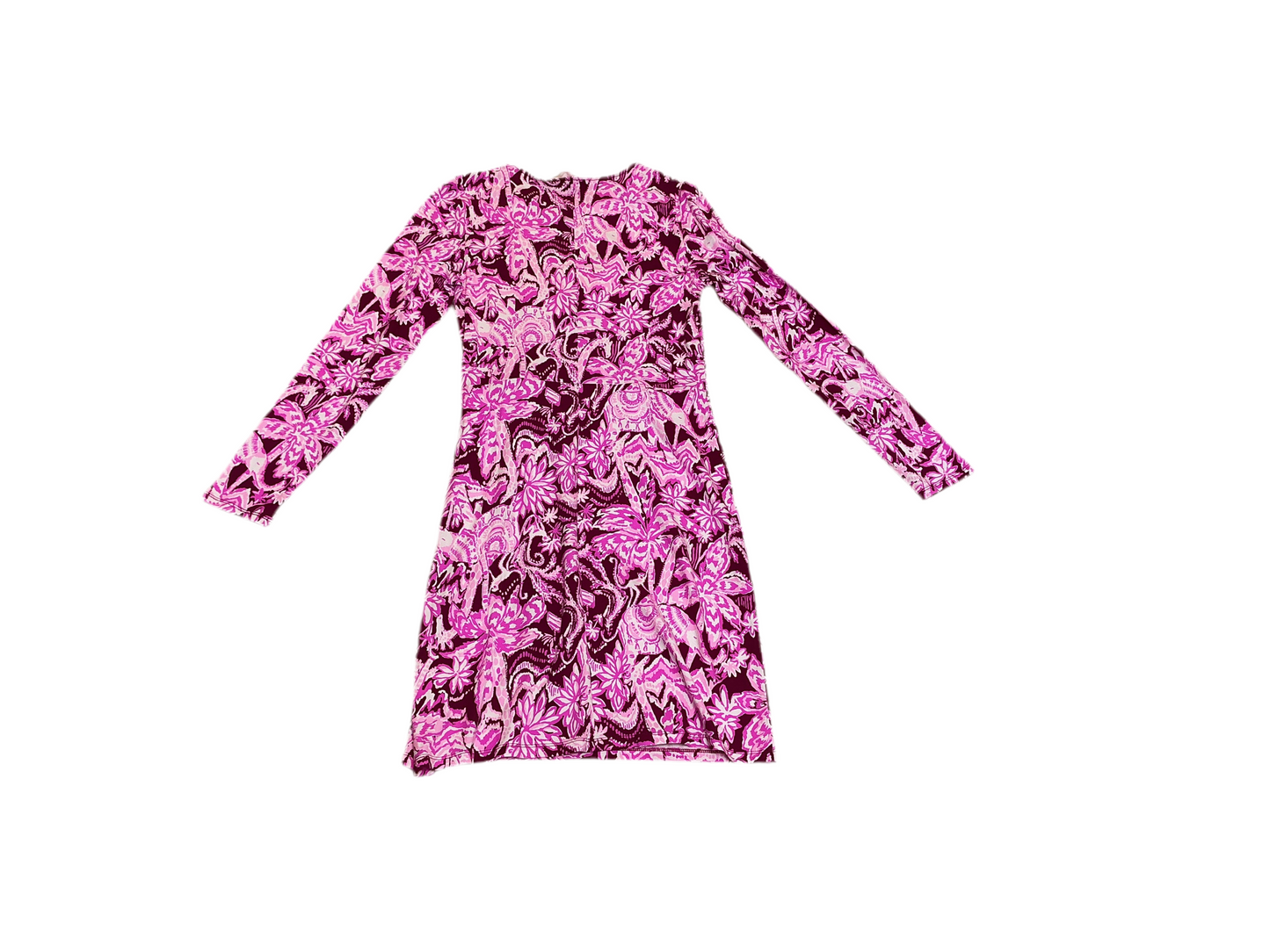 Lilly Pulitzer NWT - Lynn Long Sleeve Twist - Mulberry Wildrose - Size S