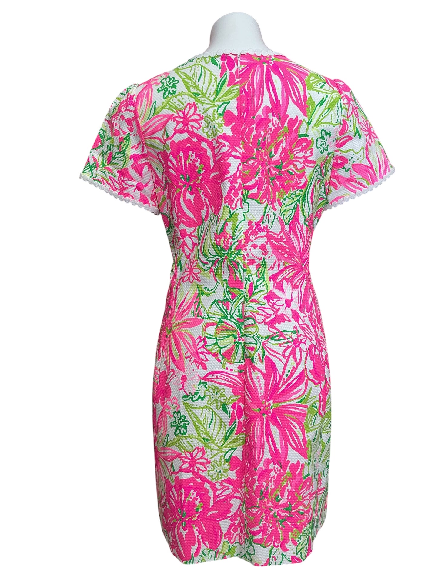 Lilly Pulitzer NWT Maisie Stretch Shift Dress Resort White Koala Me Maybe - Size 12