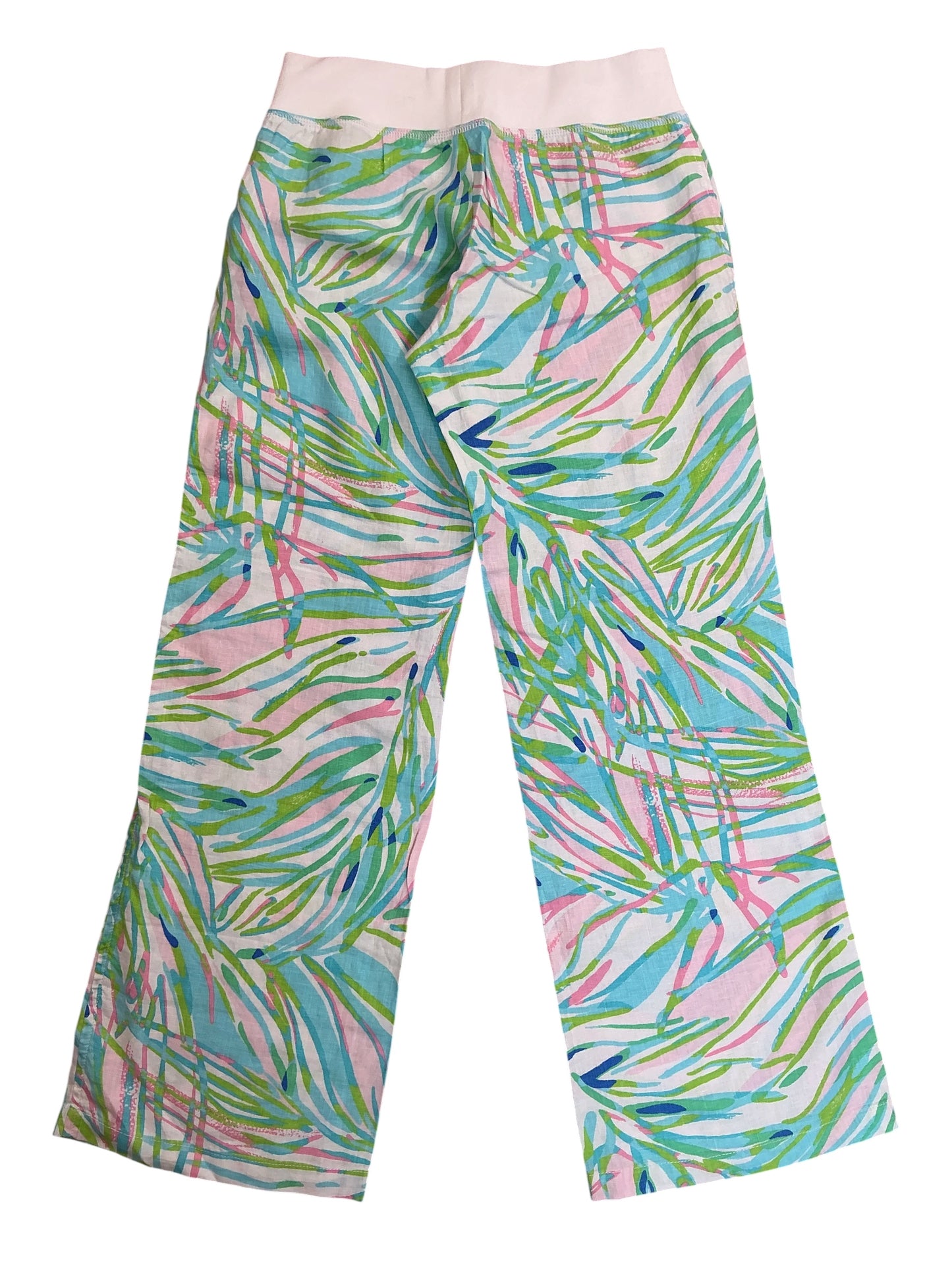 Lilly Pulitzer NWT Beach Pants Skye Blue Salute - Size M