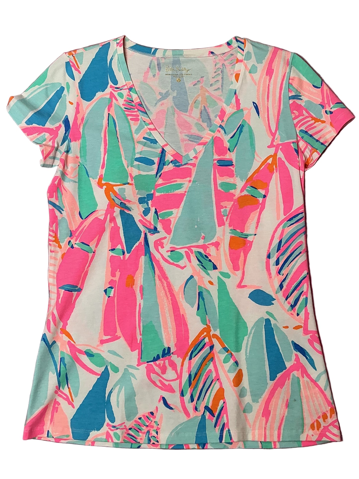 Lilly Pulitzer Short Sleeve Shirt - Size S