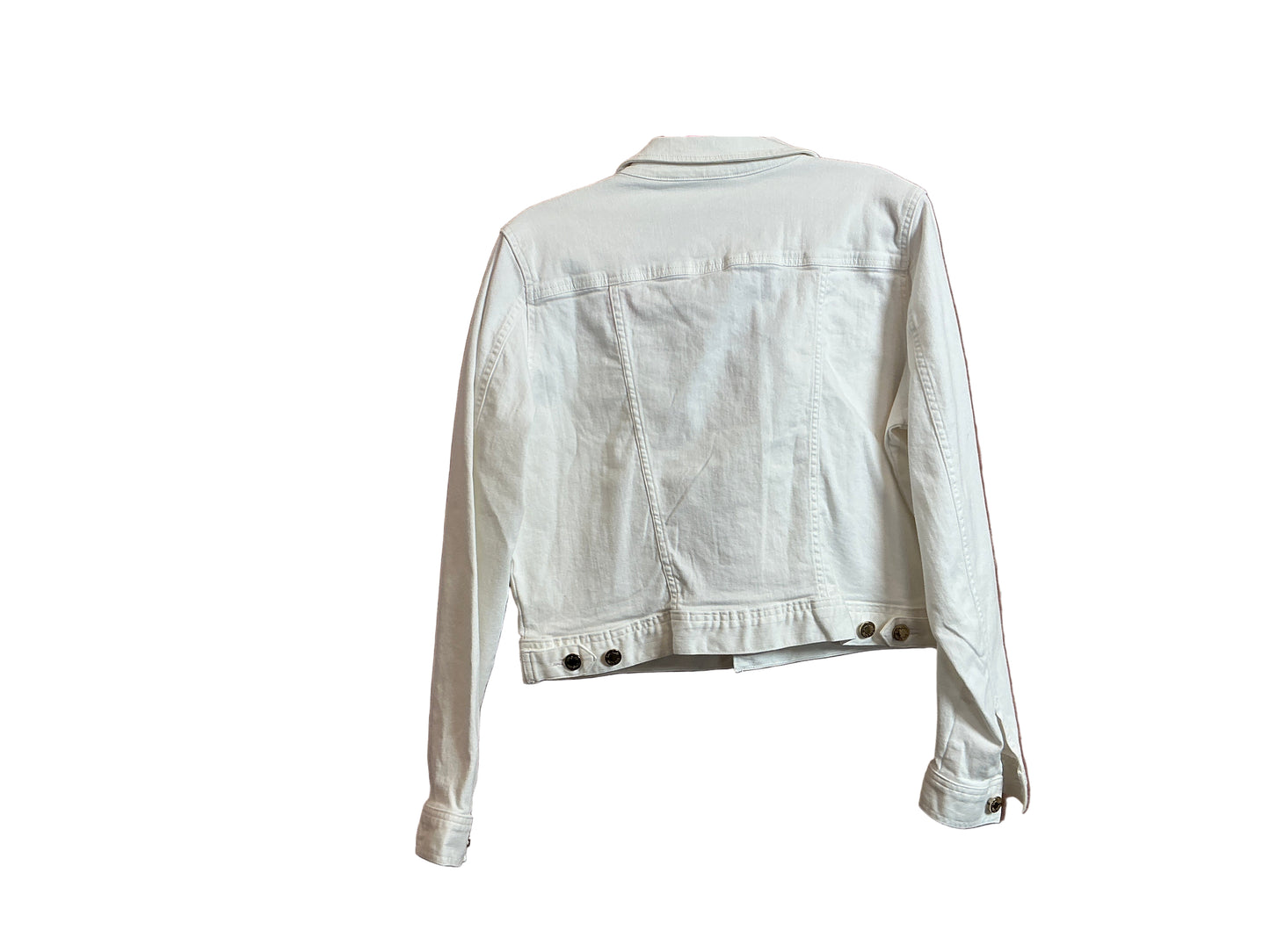 Lilly Pulitzer NWT Seaspray Denim Jacket Resort White - Size XL