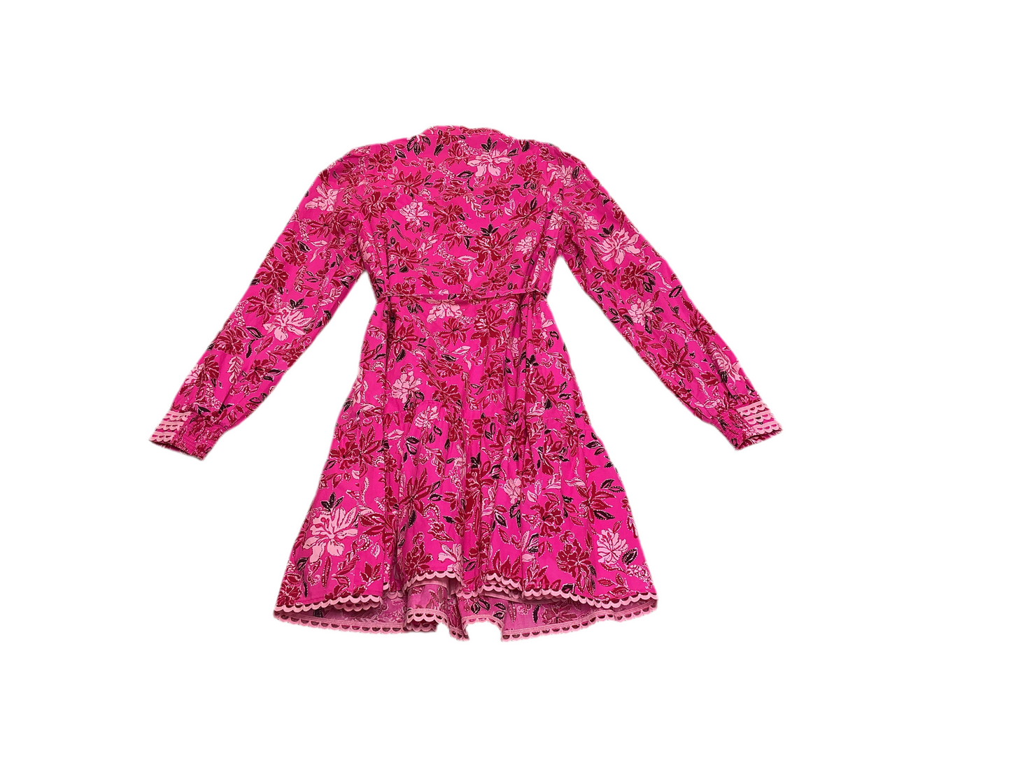 Lilly Pulitzer Arletta Dress - Graffic Park - Passion Fruit Pink - Size 6