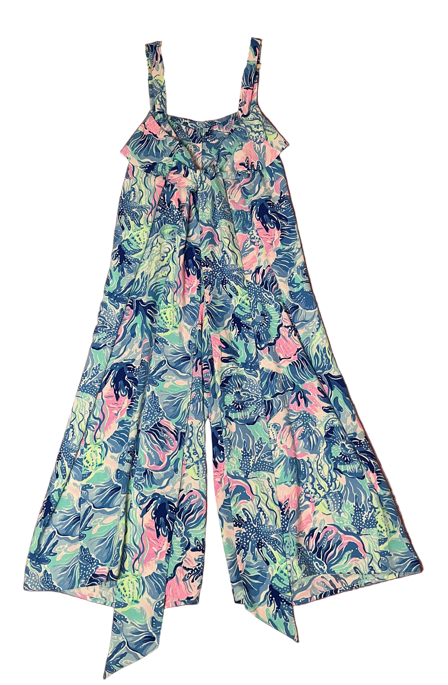 Lilly Pulitzer NWT - Tasely Jumpsuit - Saltwater Blue Shade Seekers - Size 14