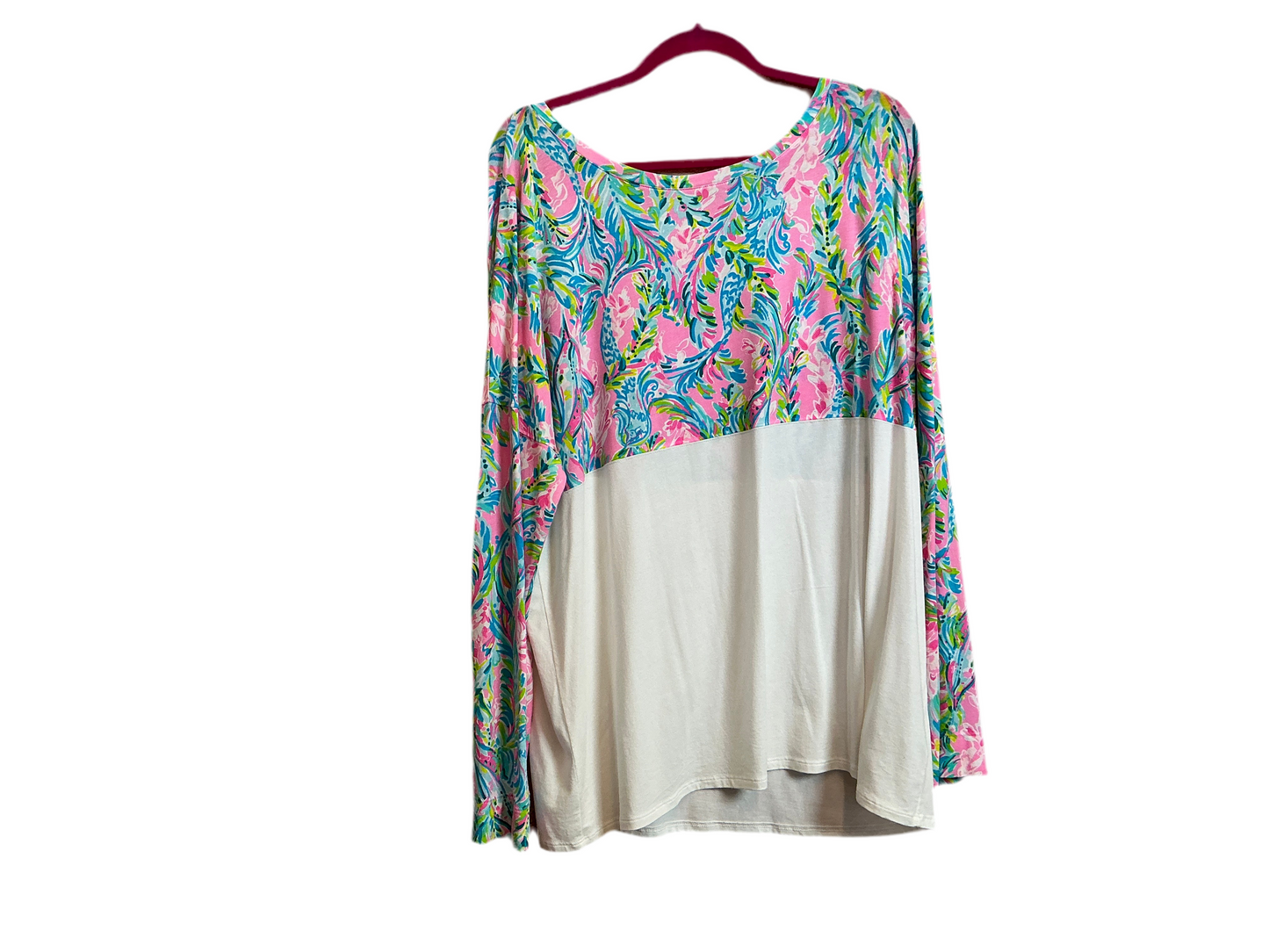 Lilly Pulitzer Long Sleeve Top - Size XXL