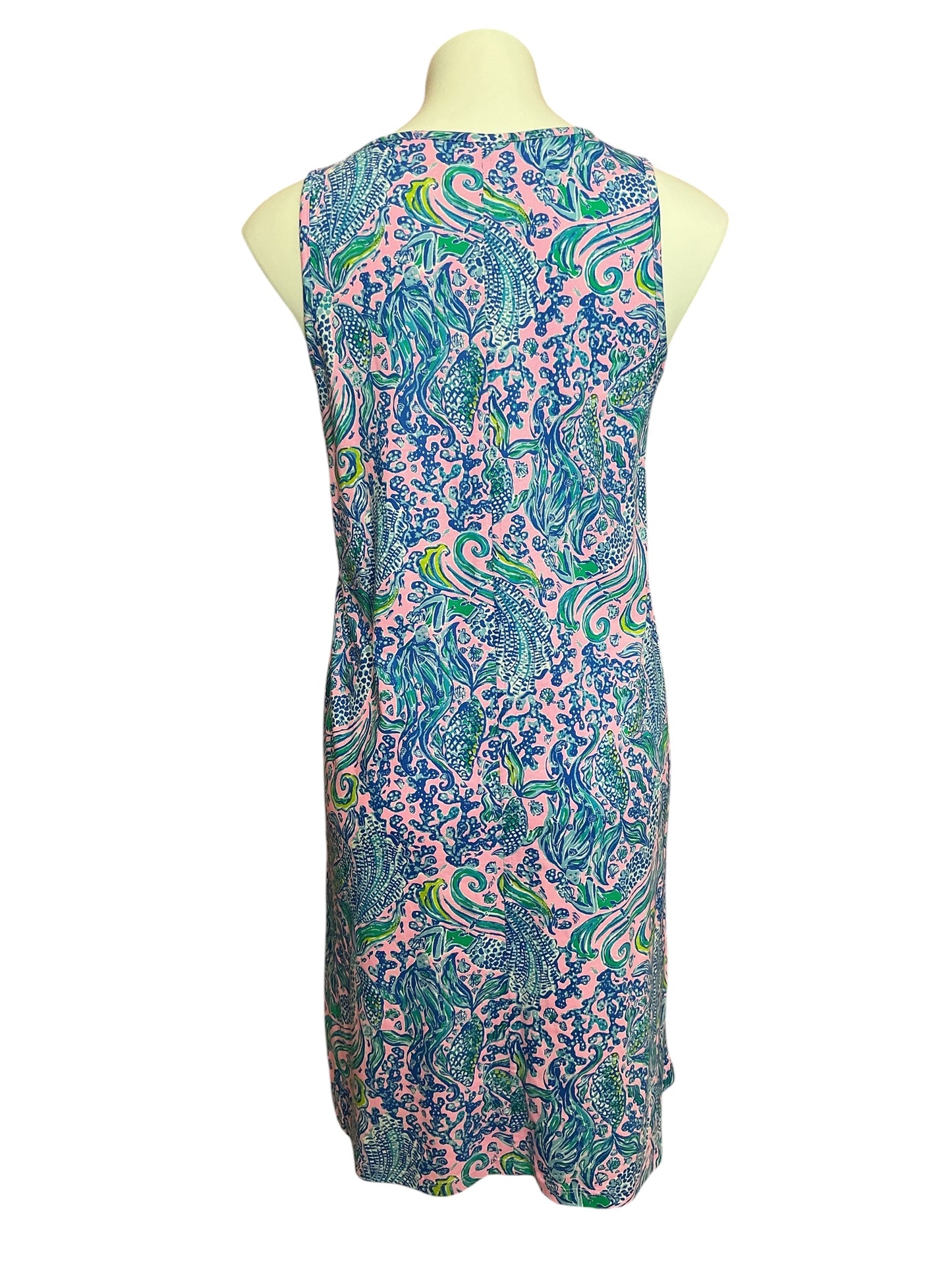 Lilly Pulitzer NWT Lena Henley Tank Dress Lilac Rose We Mermaid It - Size S