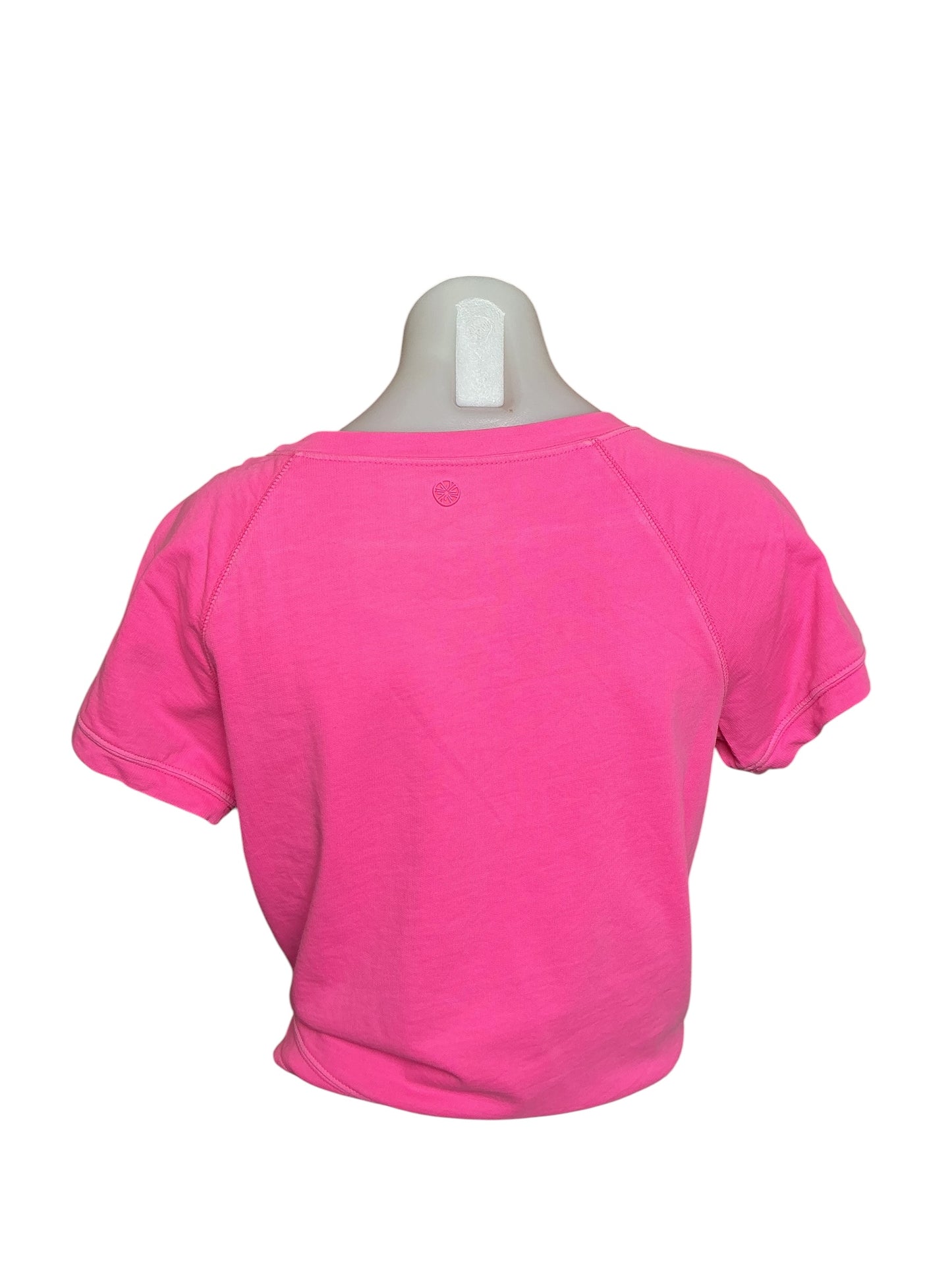 Lilly Pulitzer Luxletic Emmaline Pullover Top - Neon Pink - Size XS