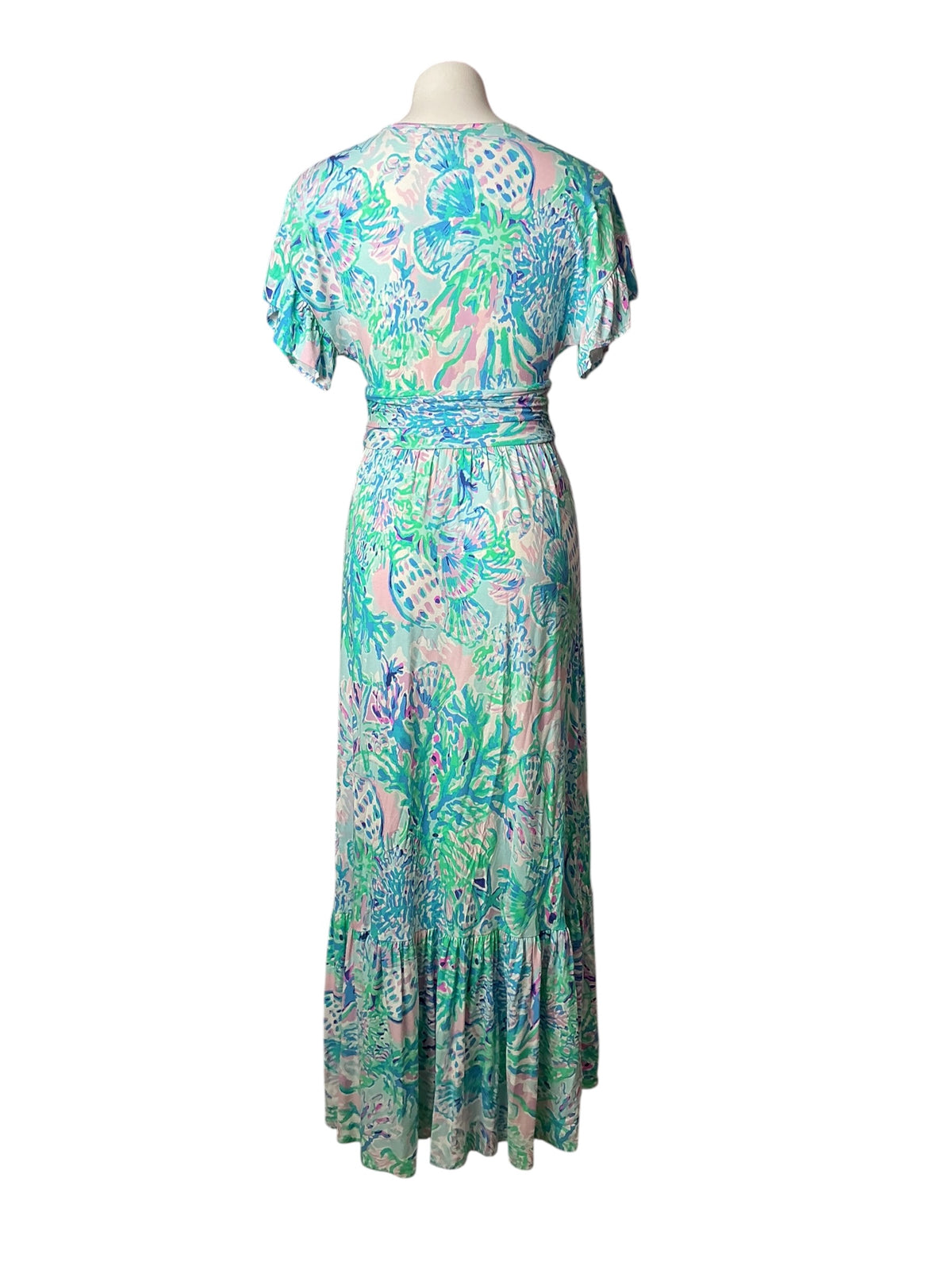 Lilly Pulitzer Jessi Midi Dress Amethyst Tin Craysea - Size S