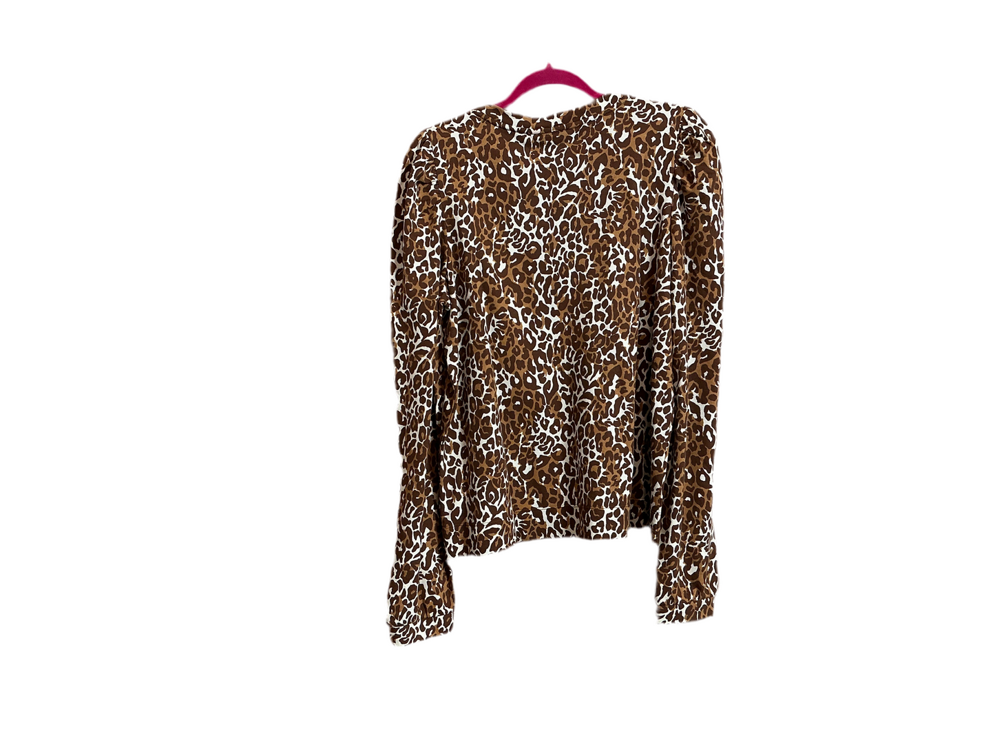 Lilly Pulitzer NWT Jansen V-Neckline Swea Chocolate My Favorite Spot - Size L