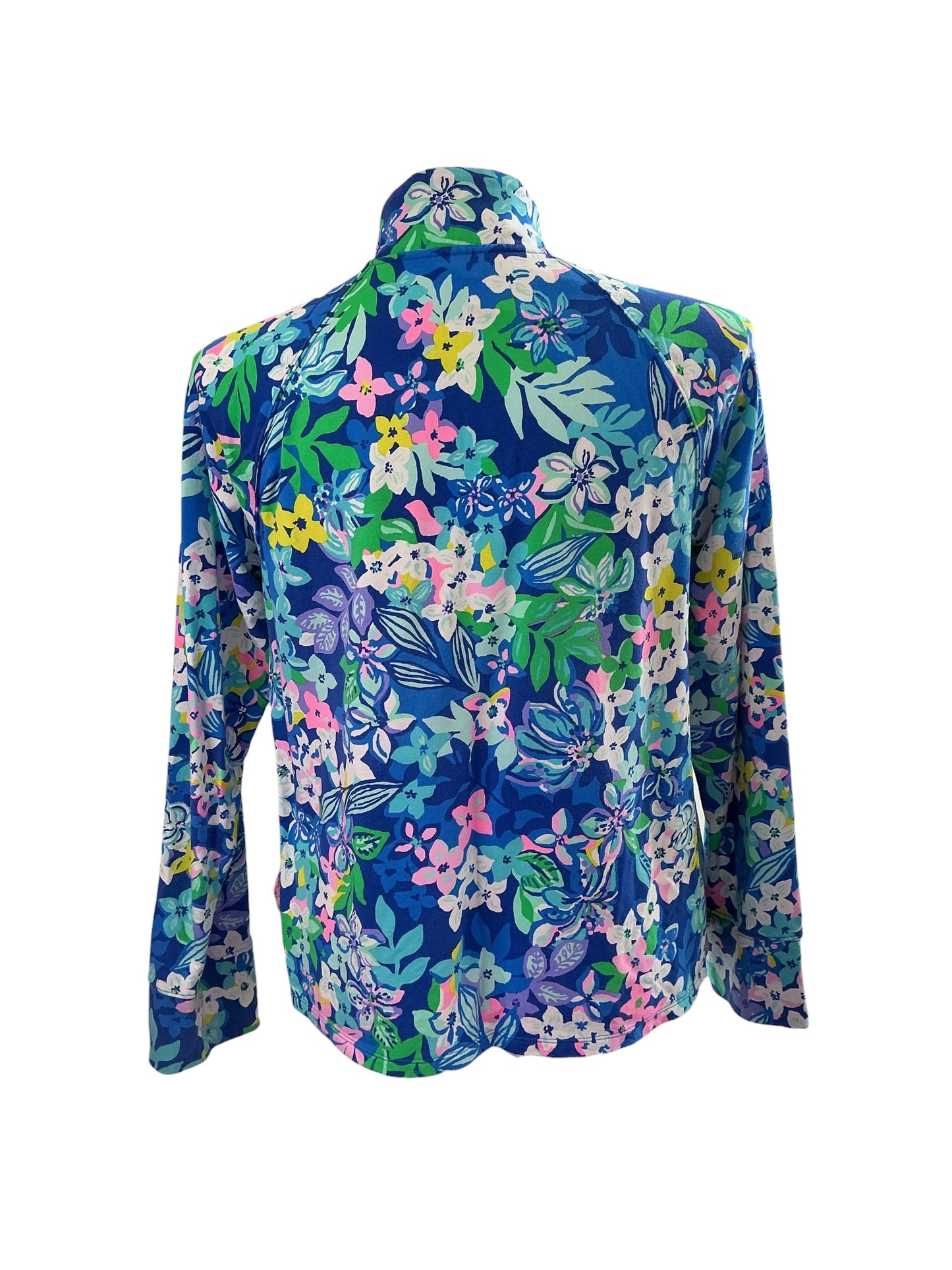 Lilly Pulitzer Skipper Popover - Blue Grotto Twilight Tropics - Size XL