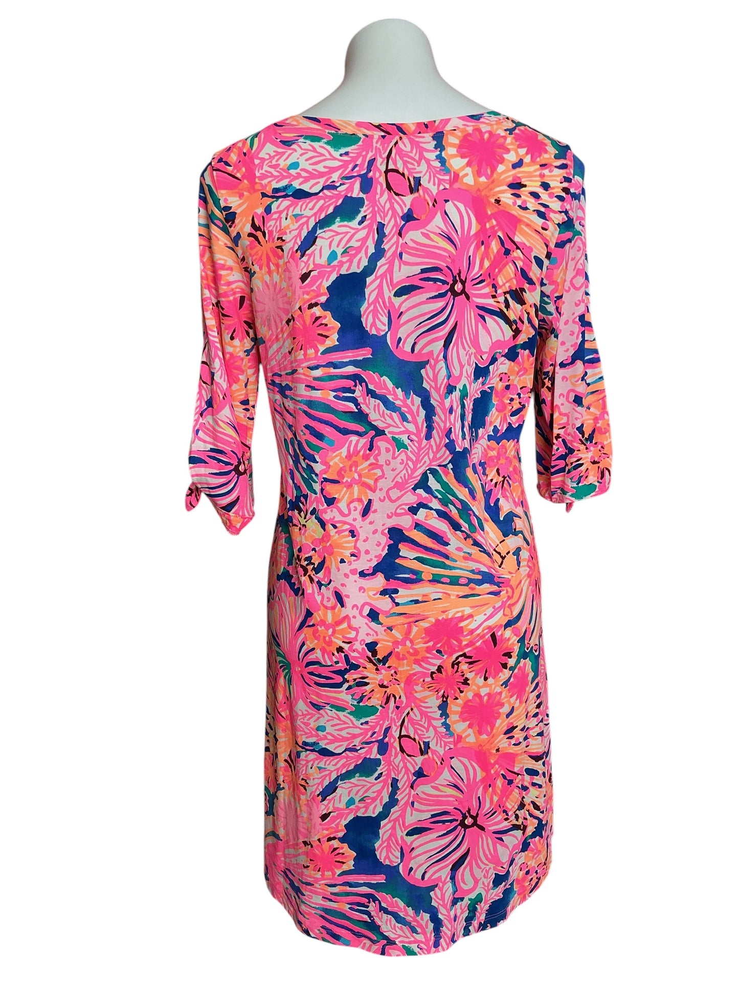 Lilly Pulitzer Preston Dress Swirling Sea Dream - Size L