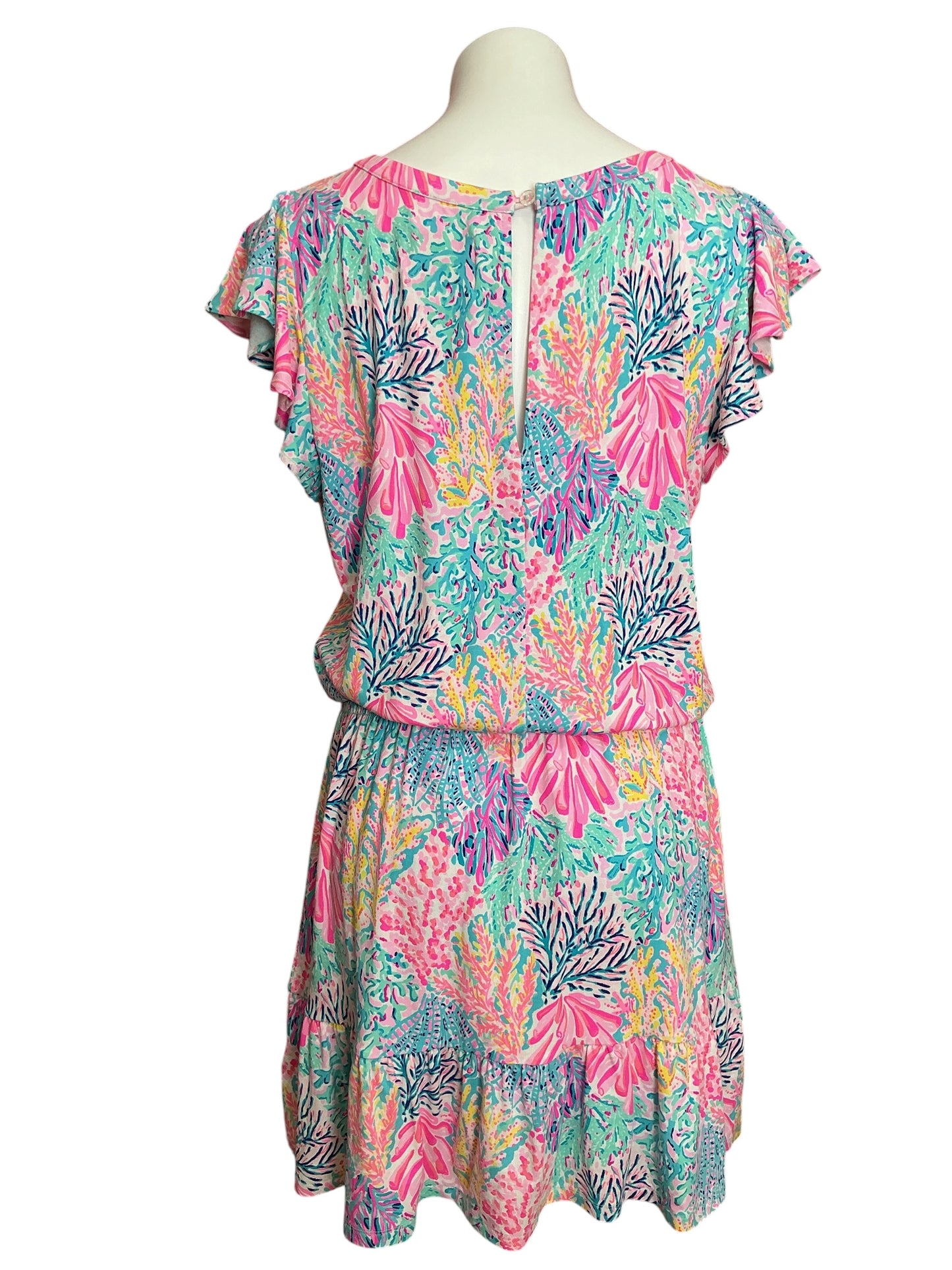 Lilly Pulitzer Ravi Romper Splashdance - Size L