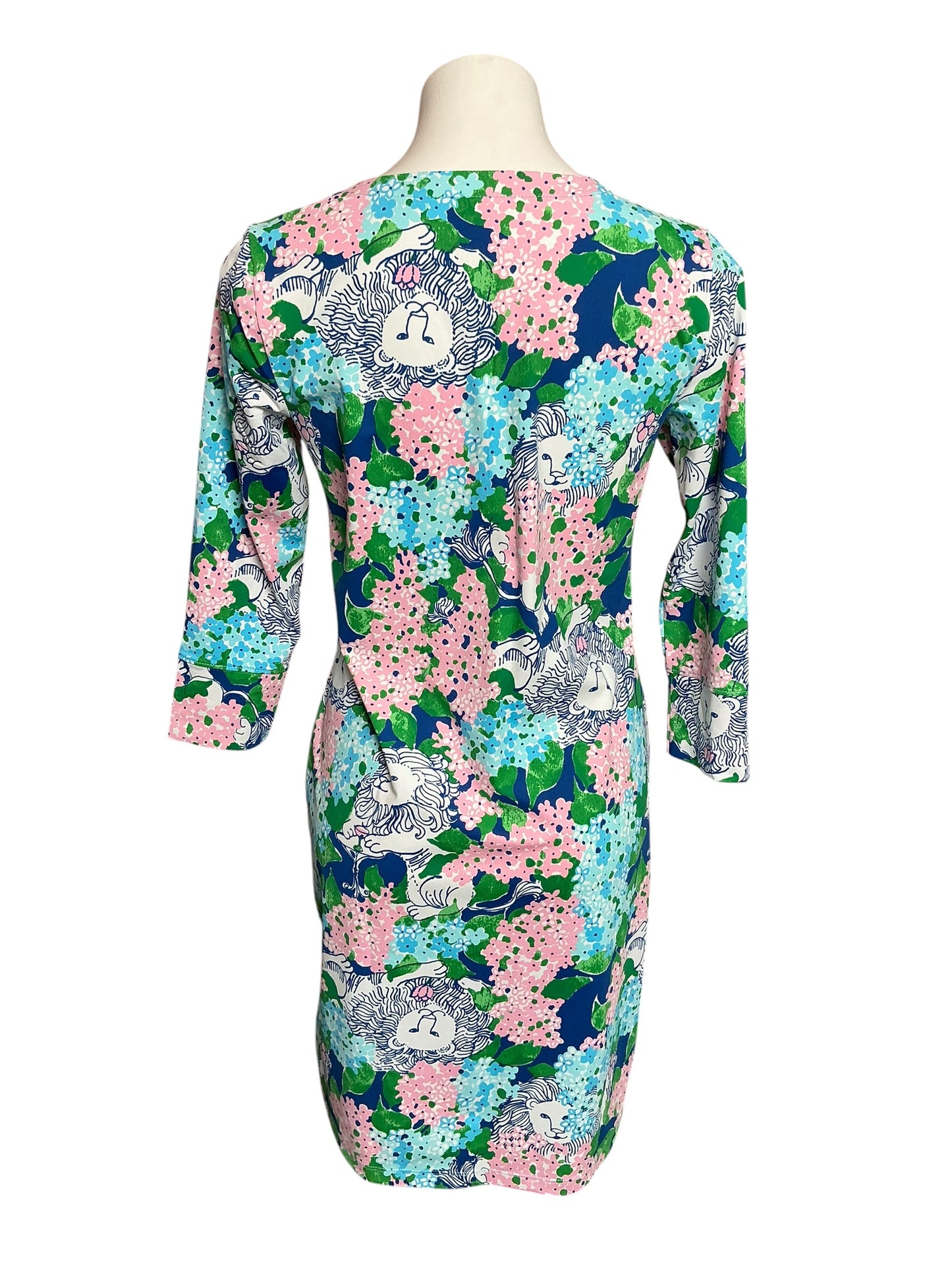Lilly Pulitzer NWT UPF 50+ Nadine Dress Lydia The Lion - Size M