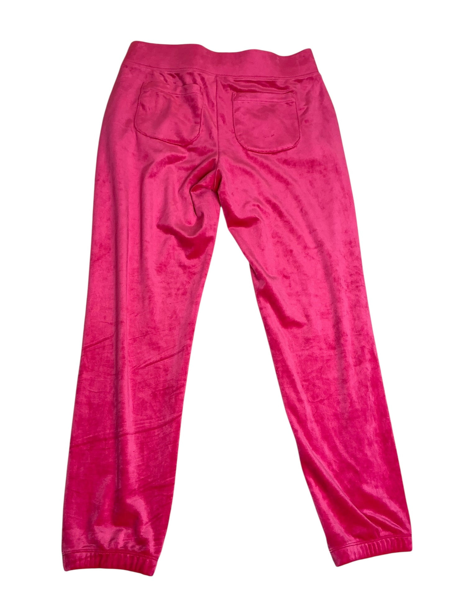 Lilly Pulitzer NWT Mallie Velour Pants Raspberry Rouge - Size M