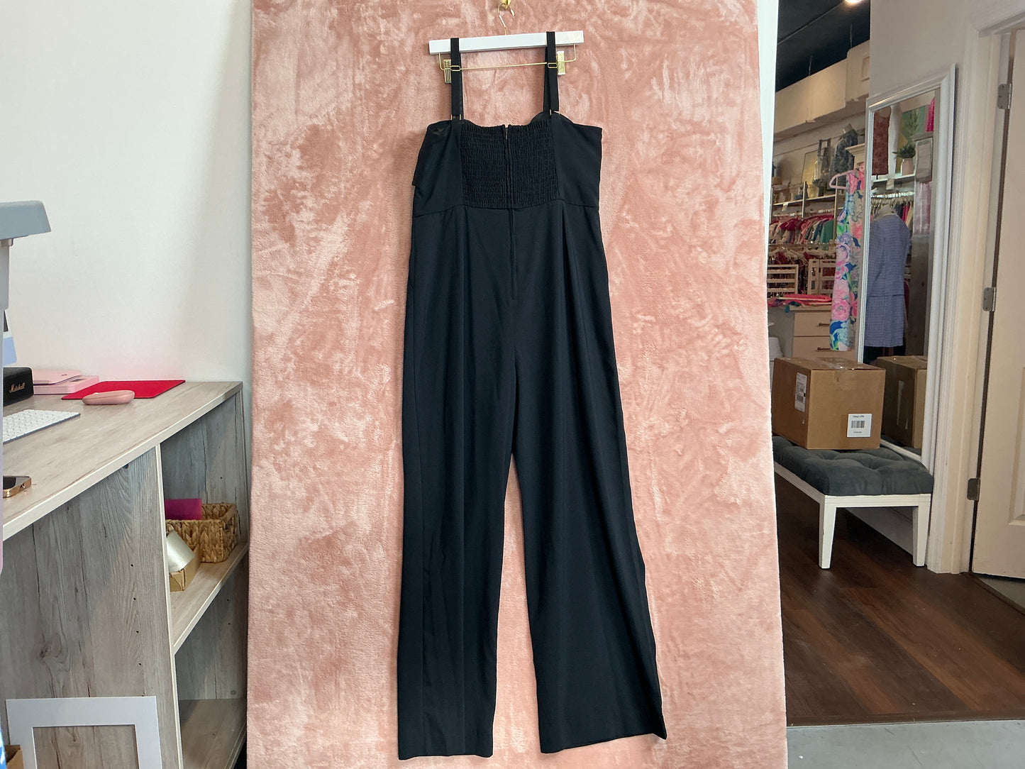 Lilly Pulitzer NWT - Kavia Jumpsuit - Onyx - Size 16