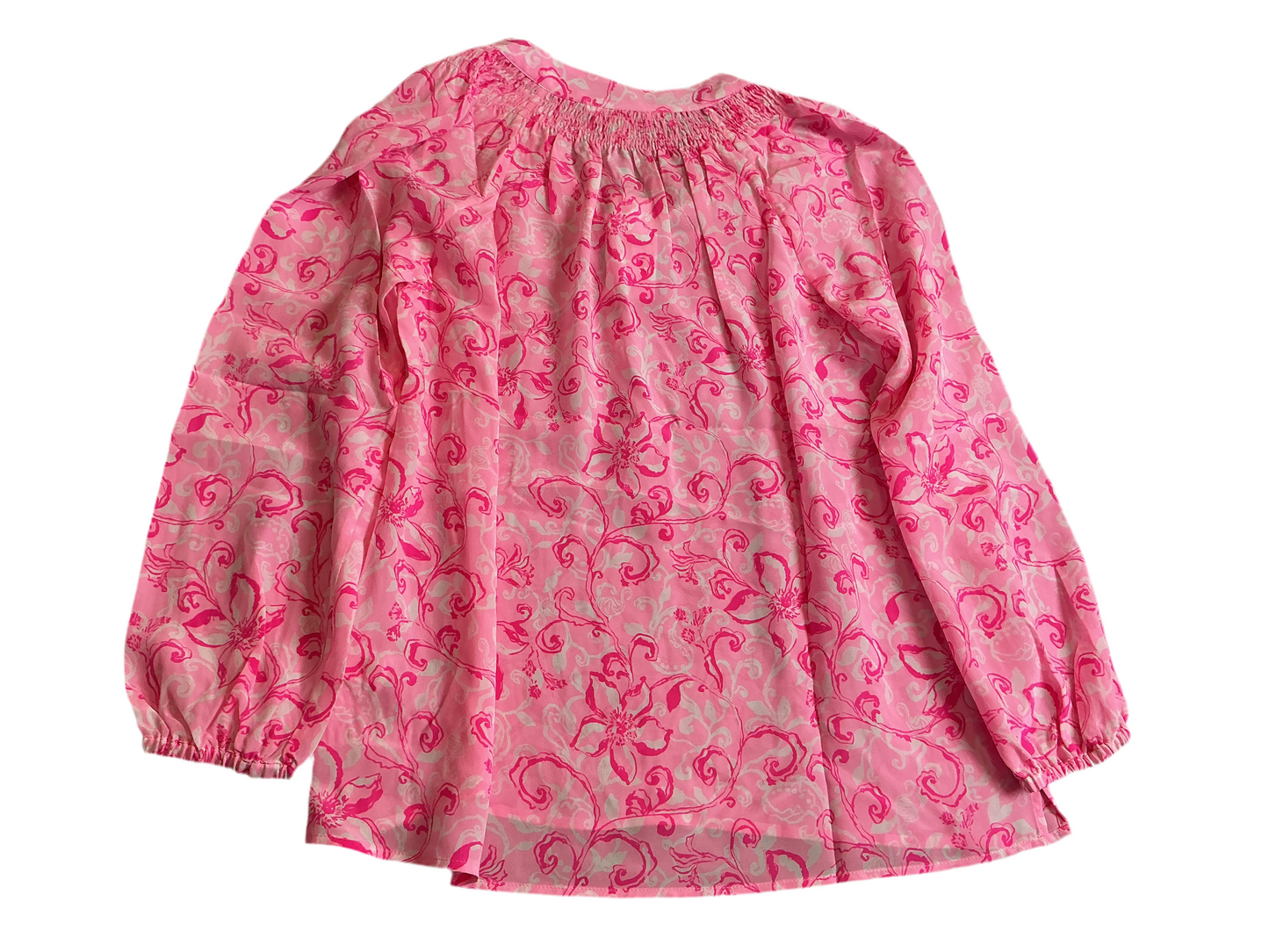 Lilly Pulitzer NWT - Elsa Top - Conch Shell Pink Flamingle Garden - Size S