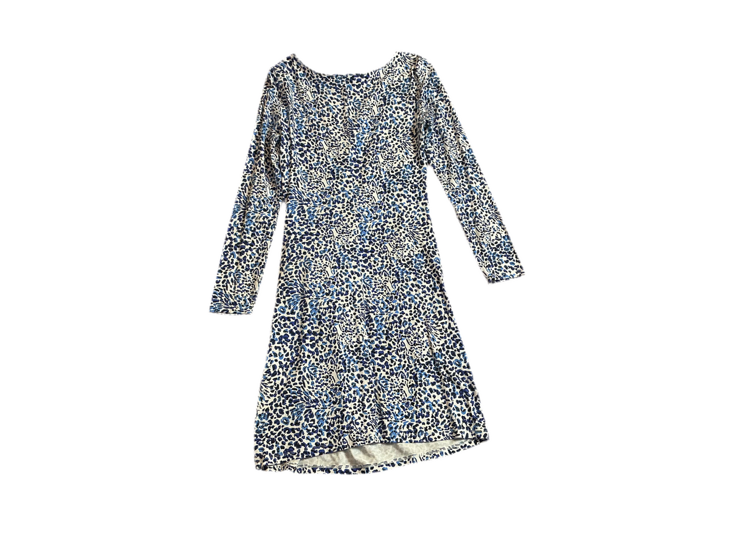 Lilly Pulitzer Bryson Long Sleeve Jersey Dress in the Resort White Twisted Up print - Size XS