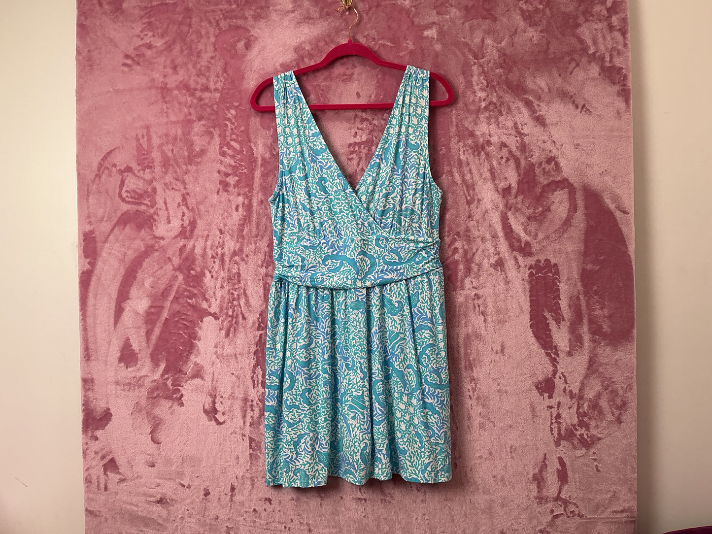 Lilly Pulitzer NWT Clara Sleeveless Rompe Resort White Goombay Grooves - Size L