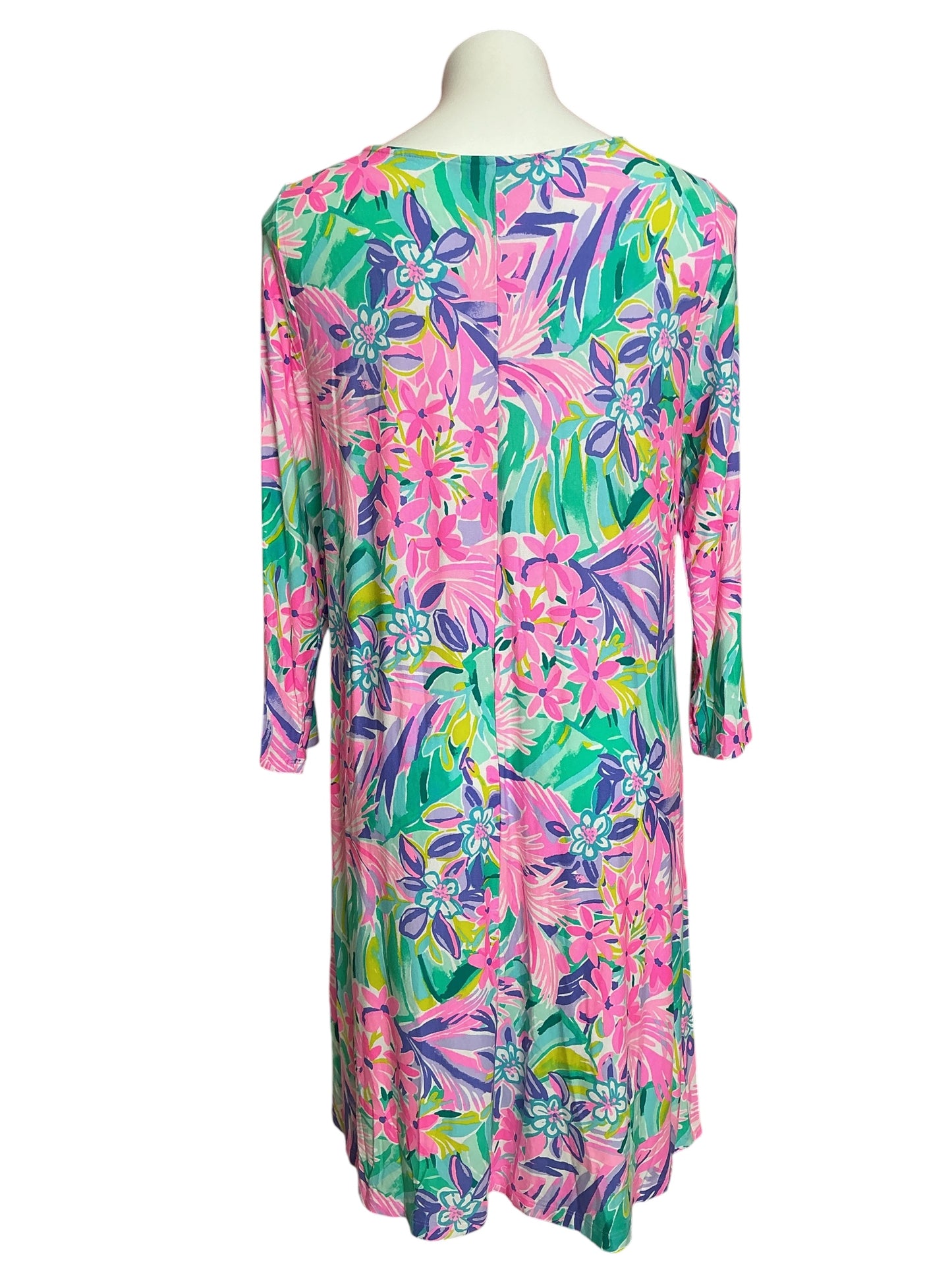 Lilly Pulitzer Ophelia Swing Dress It Was All A Dream Engineered - Size XL