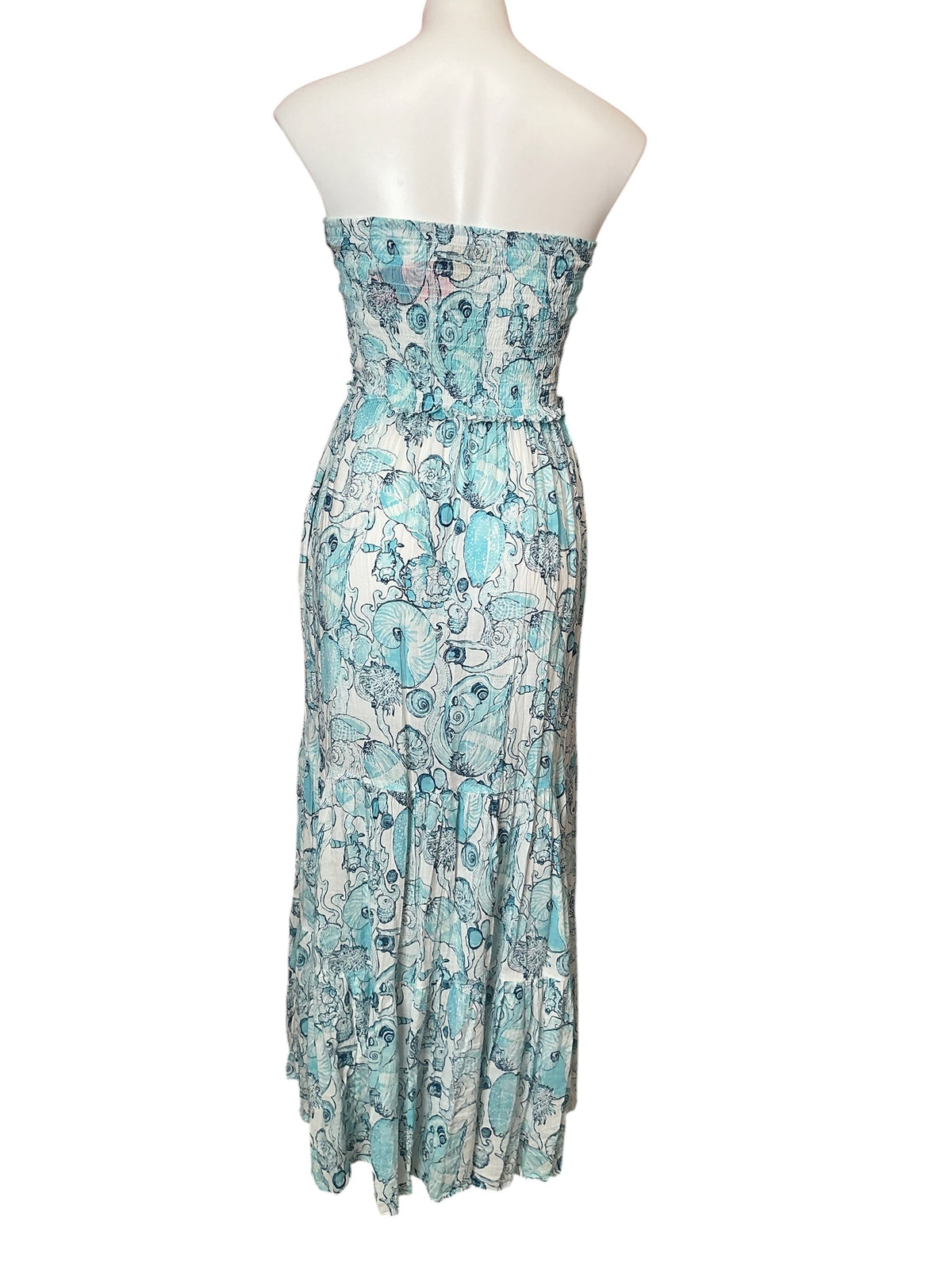 Lilly Pulitzer Anali Maxi Cover Up Dress Resort White Shell Shine - Size XXS