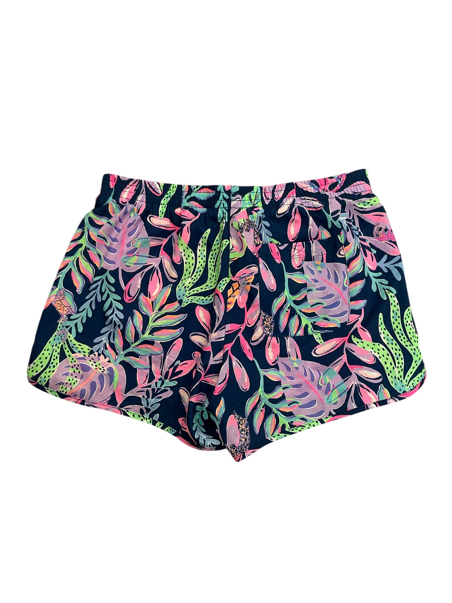 Lilly Pulitzer Luxletic Ocean Trail Shorts Oyster Bay Navy You’ve Been Spotted - Size XS