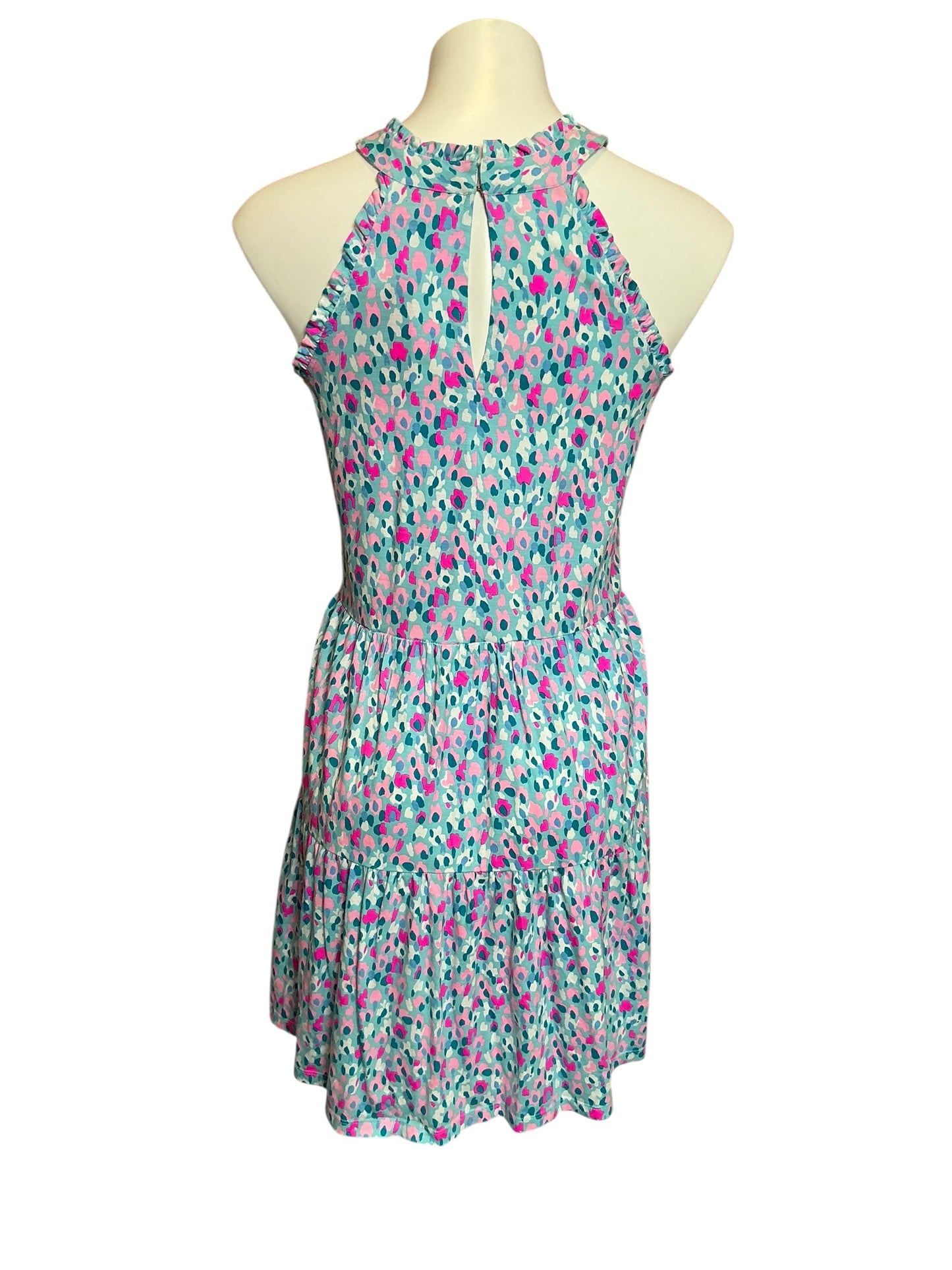 Lilly Pulitzer Jerrica Swing Dress Multi Hottie Dottie - Size XS