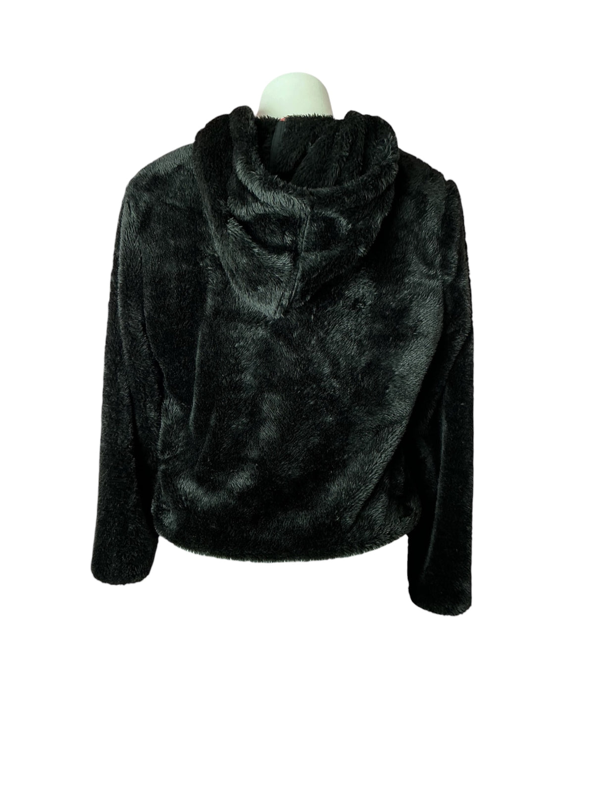 Lilly Pulitzer Everett Sherpa Hoodie Onyx - Size S