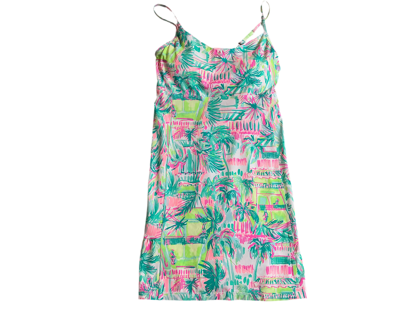 Lilly Pulitzer NWT UPF 50+ Meryl Nylon Adeli - Multi Perfect Match - Size XS
