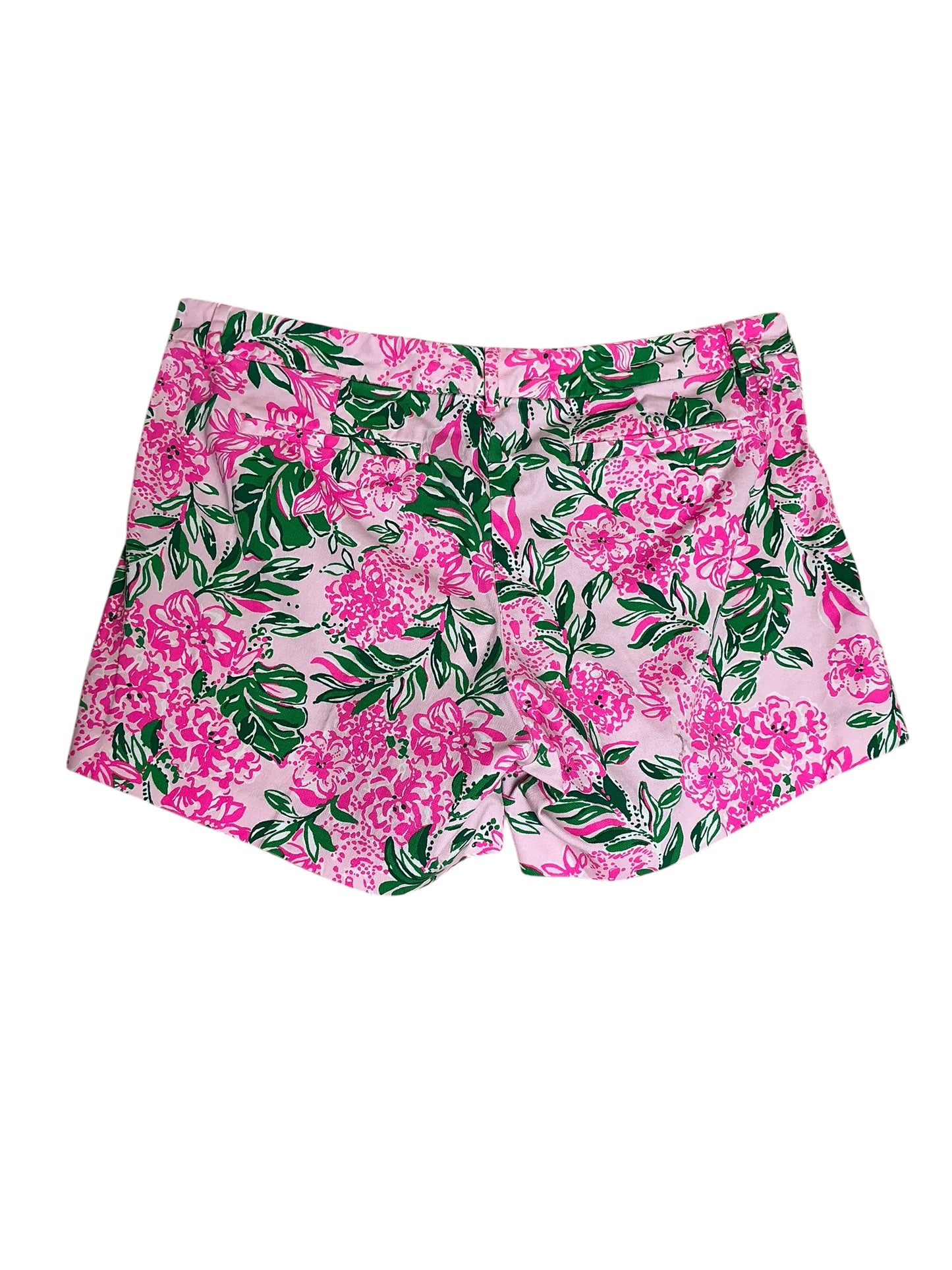 Lilly Pulitzer Callahan 5" Stretch Short Conch Shell Pink Koala La La - Size 12