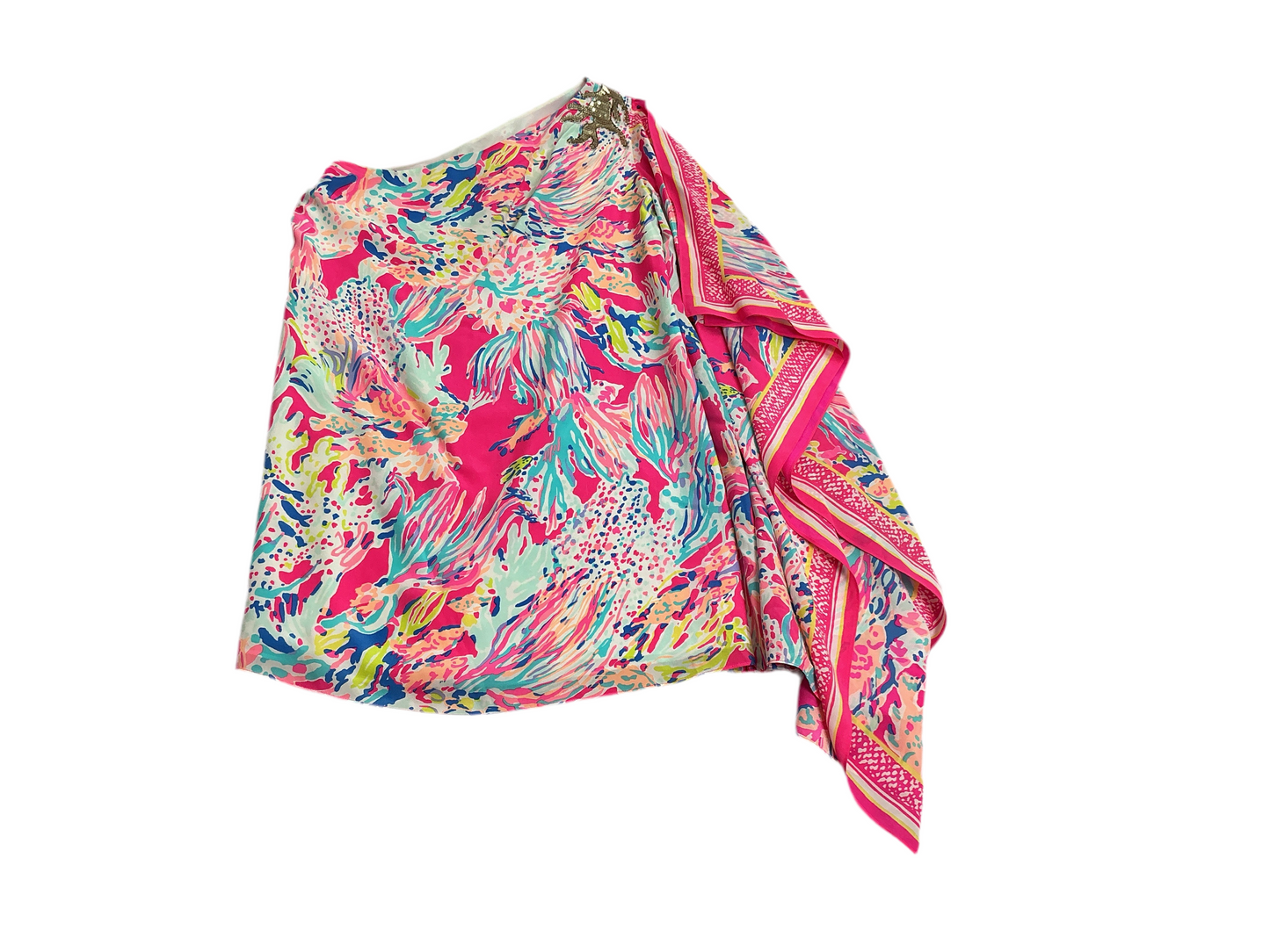 Lilly Pulitzer One Shoulder Dress - HTF - Size 4