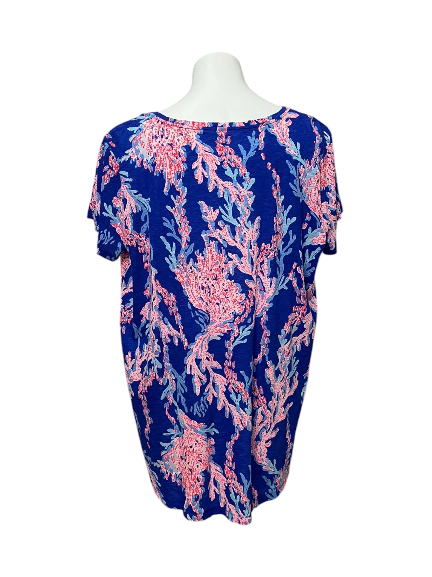 Lilly Pulitzer Etta V-Neck Top - Size XXL