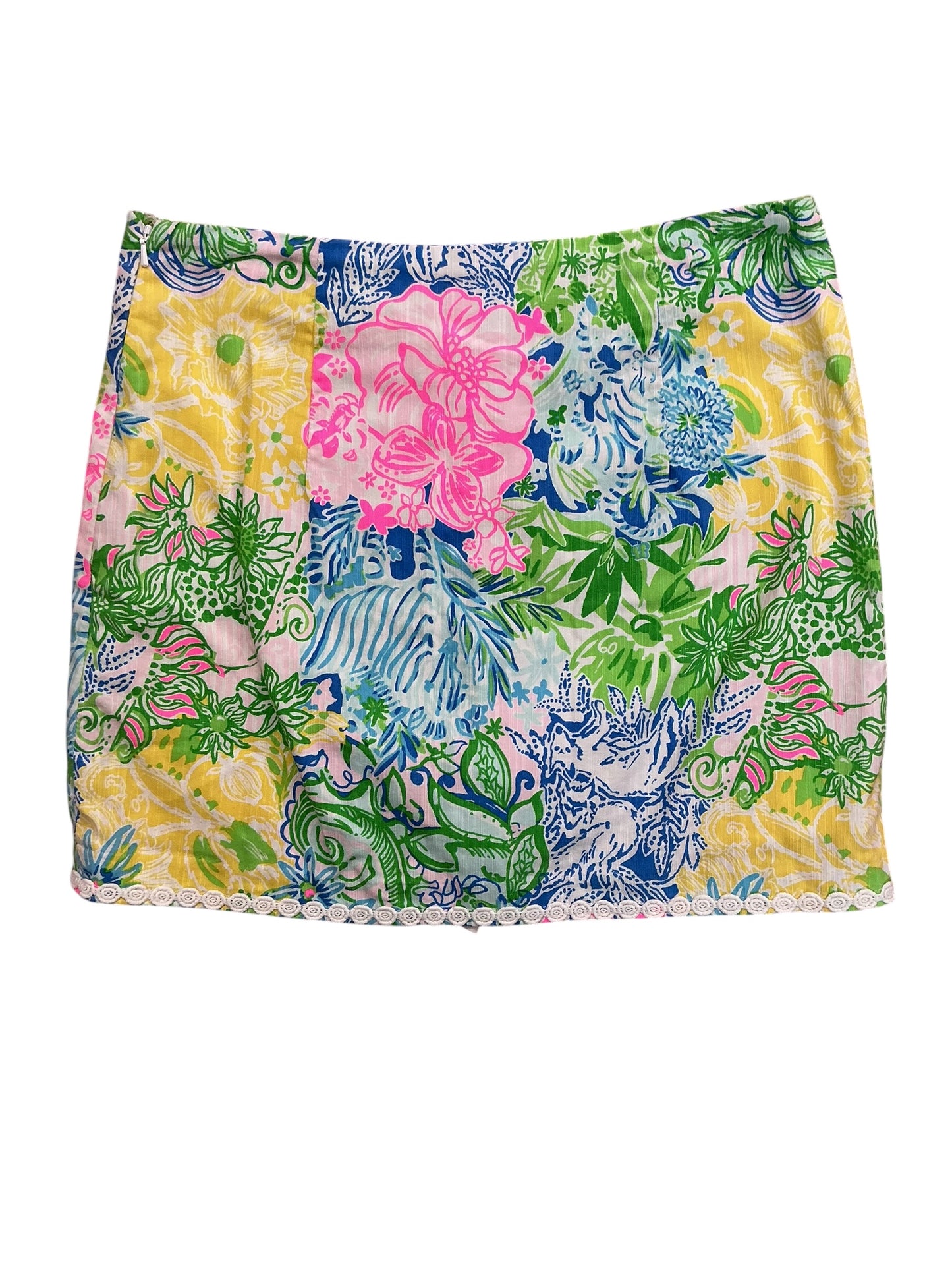 Lilly Pulitzer Patty Skort Multi Cheek To Cheek - Size 6
