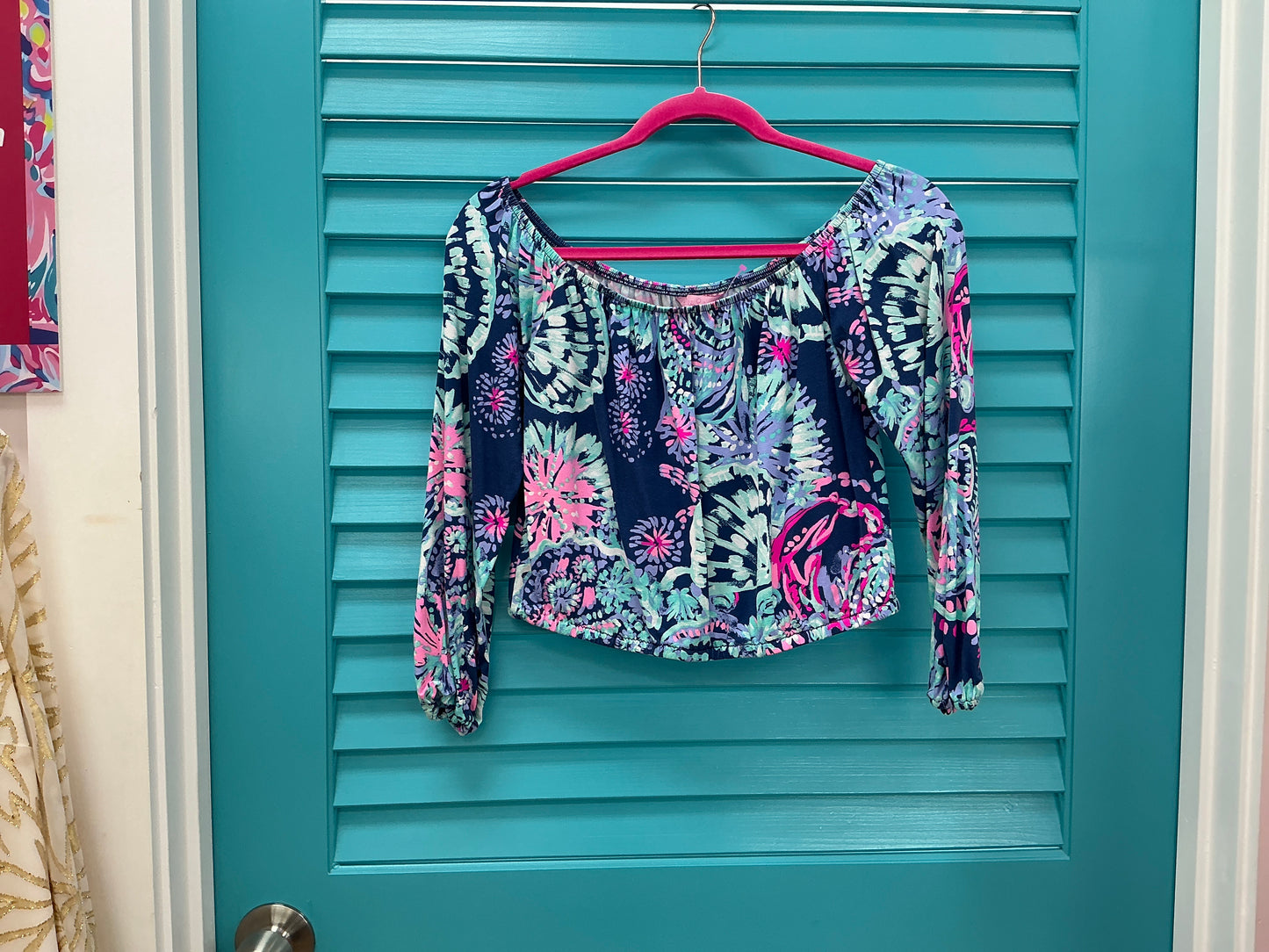 Lilly Pulitzer Long Sleeve Top - Size XS