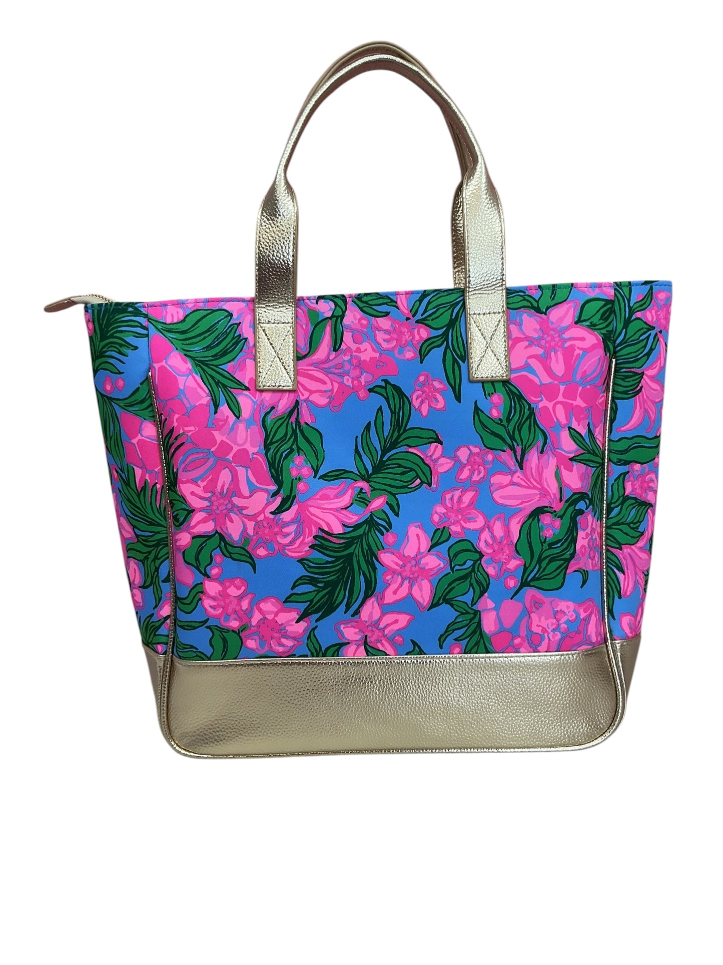 Lilly Pulitzer Art Tote Cerise Pink Safari Sunset