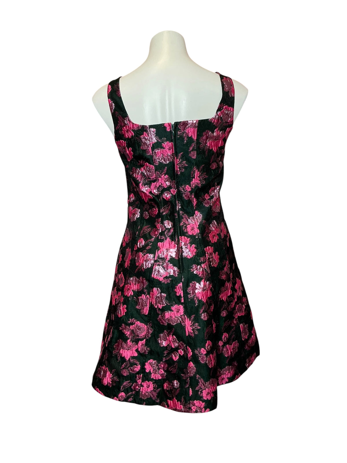 Lilly Pulitzer Leya Floral Jacquard Dress Evergreen Hibis Kiss Jacquard - Size 8
