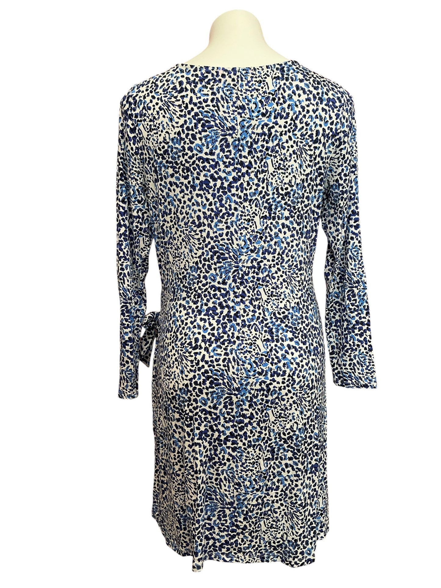Lilly Pulitzer Bryson Long Sleeve Dress Resort White Twisted Up - Size L
