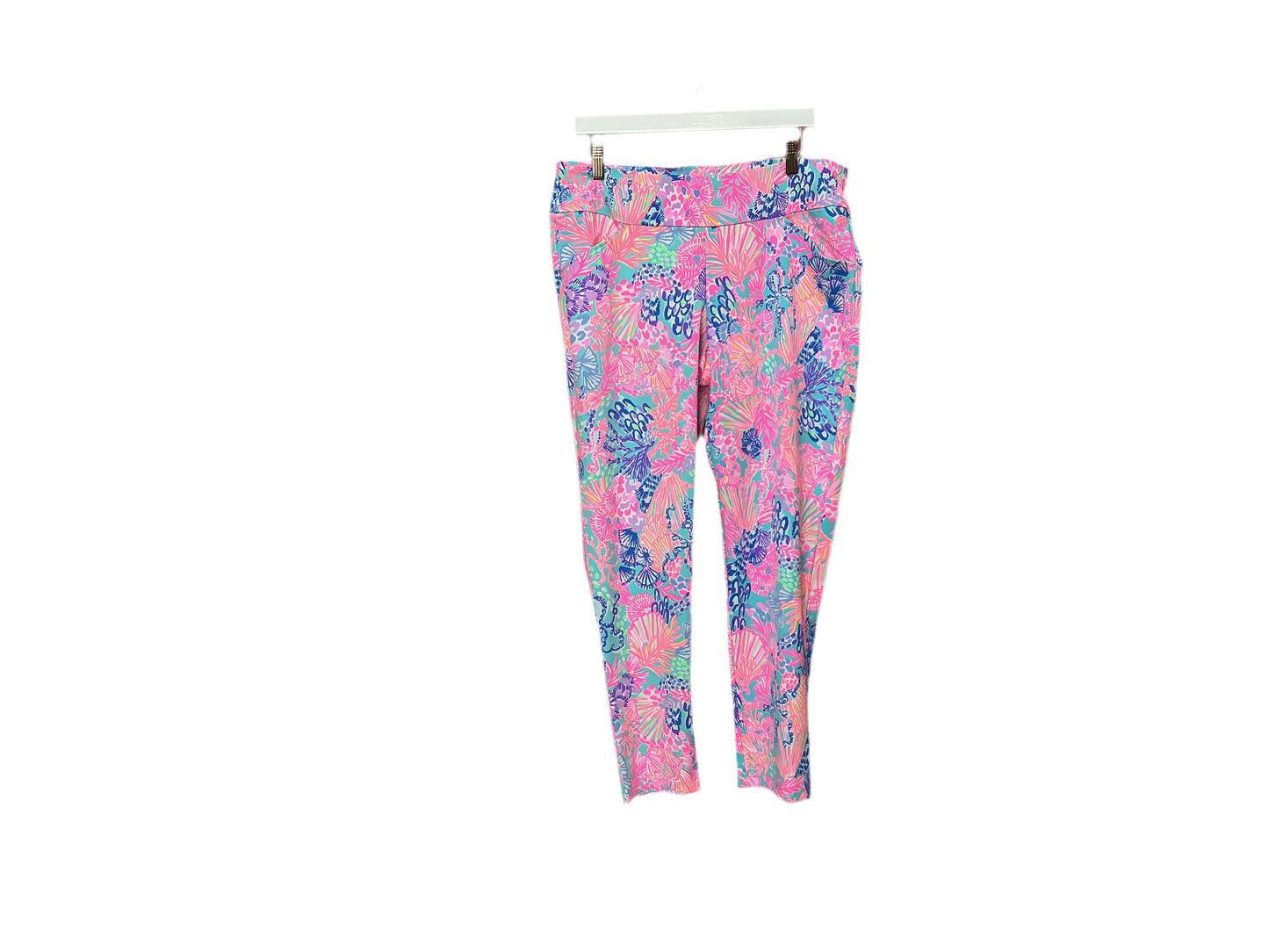 Lilly Pulitzer NWT Corso Pant UPF 50+ Splendor In The Sand G - Size 14