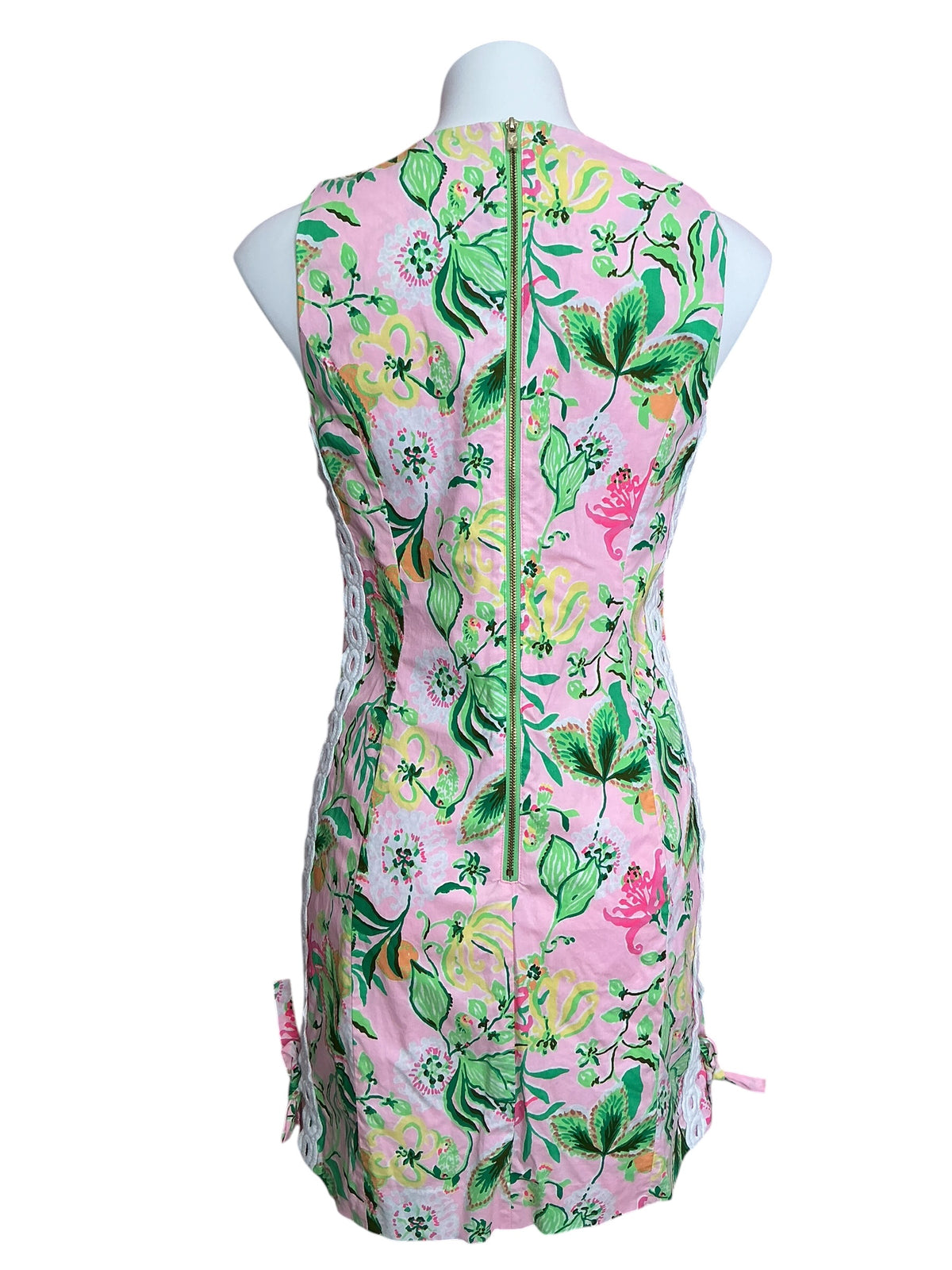 Lilly Pulitzer Mila Stretch Shift Dress Multi Via Amore Spritzer - Size 4