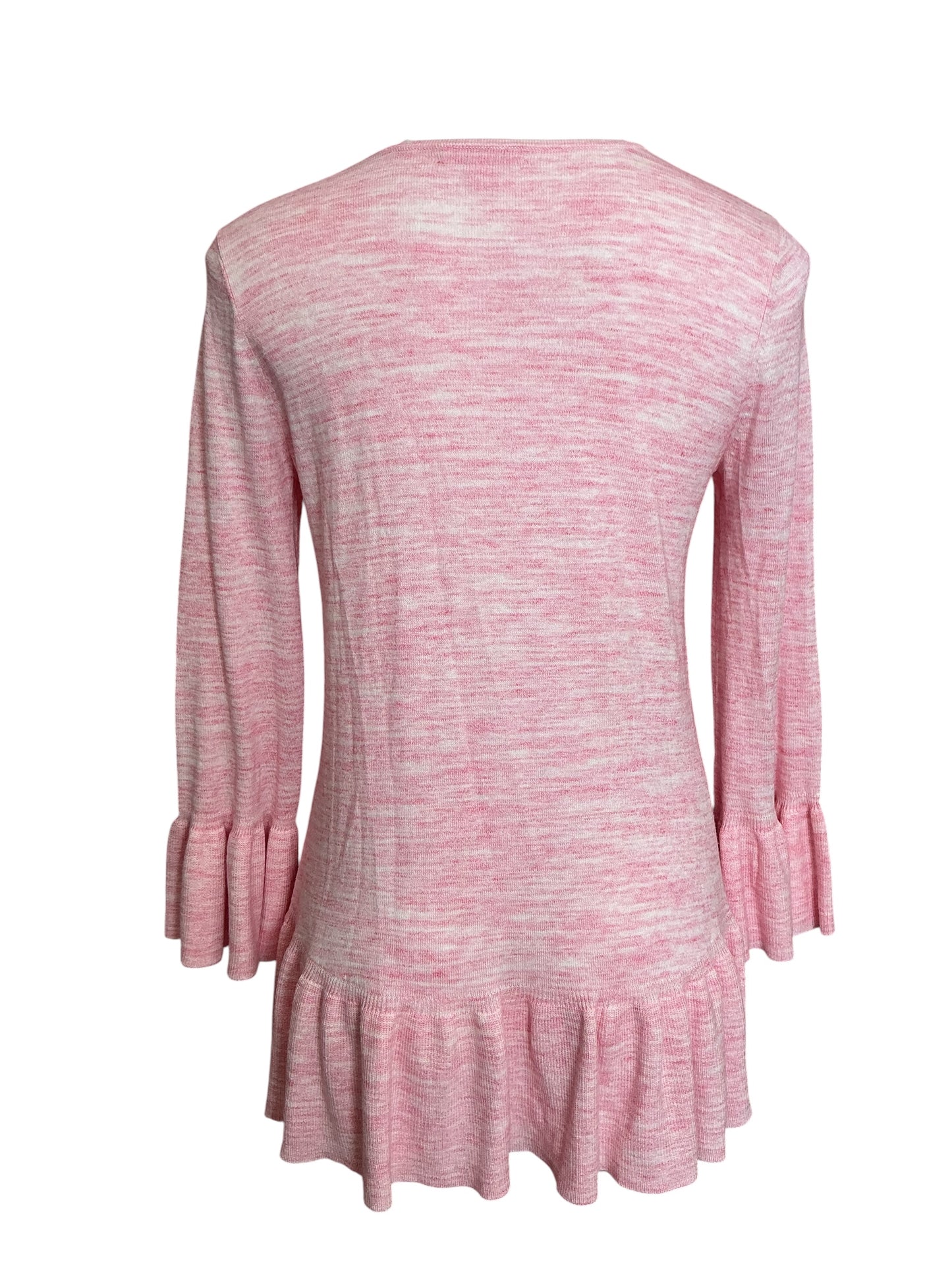Lilly Pulitzer Adela Sweater Coral Reef Tint Space Dye - Size S