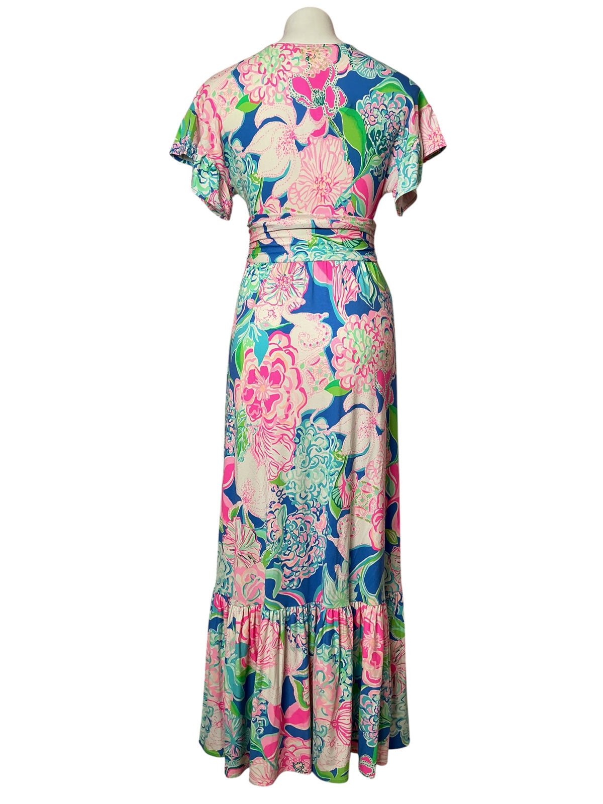 Lilly Pulitzer NWT Jessi Midi Dress Multi Peony For Your Thoughts - Size XS