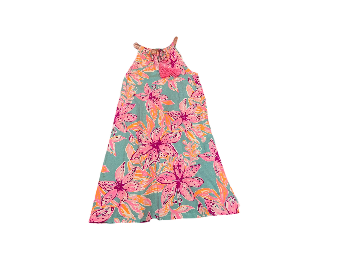 Lilly Pulitzer Margot Dress Surf Blue Bonita Blooms Size Small