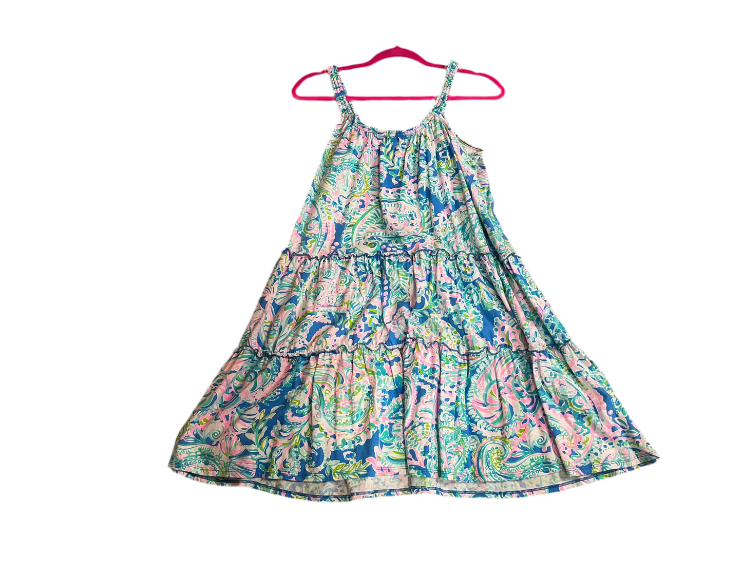 Lilly Pulitzer Loro Swing Dress Multi Dream Team - Size S