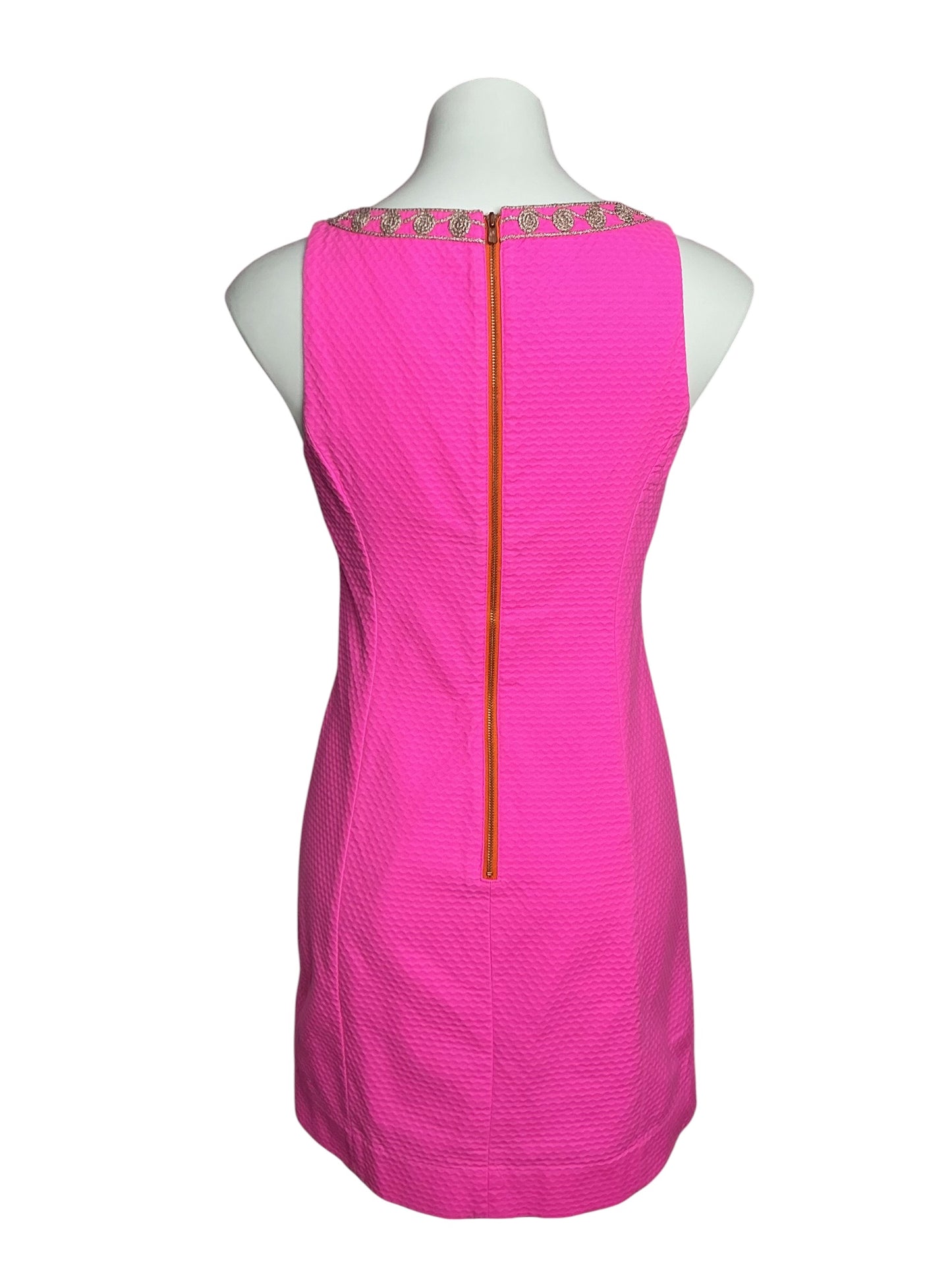 Lilly Pulitzer Gabby Shift Dress Pop Pink - Size 4